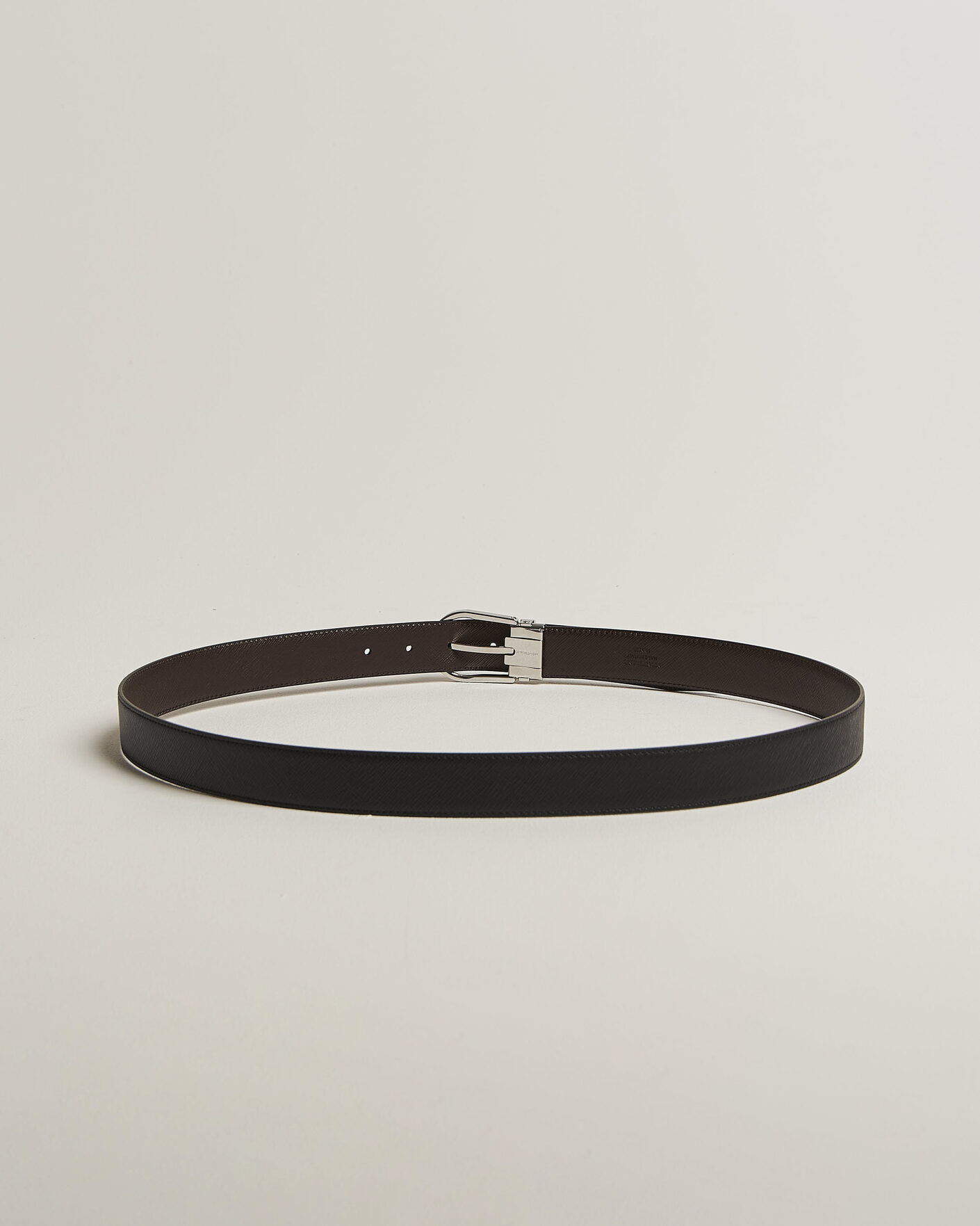 Men | Belts | Montblanc | Sartoial Horseshoe 30mm Reversible Belt Black/Brown