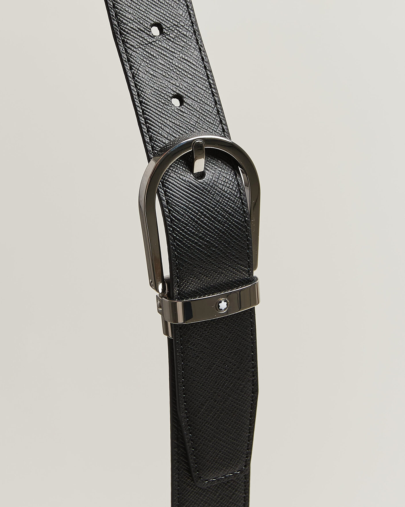 Men | Belts | Montblanc | Sartoial Horseshoe 30mm Reversible Belt Black/Brown