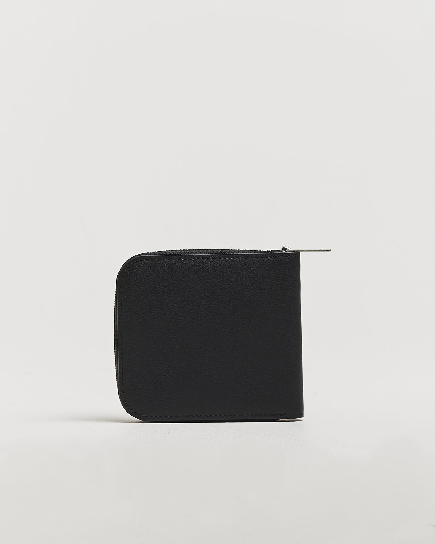 Men | Wallets | Carhartt WIP | Leather Zip Wallet Black