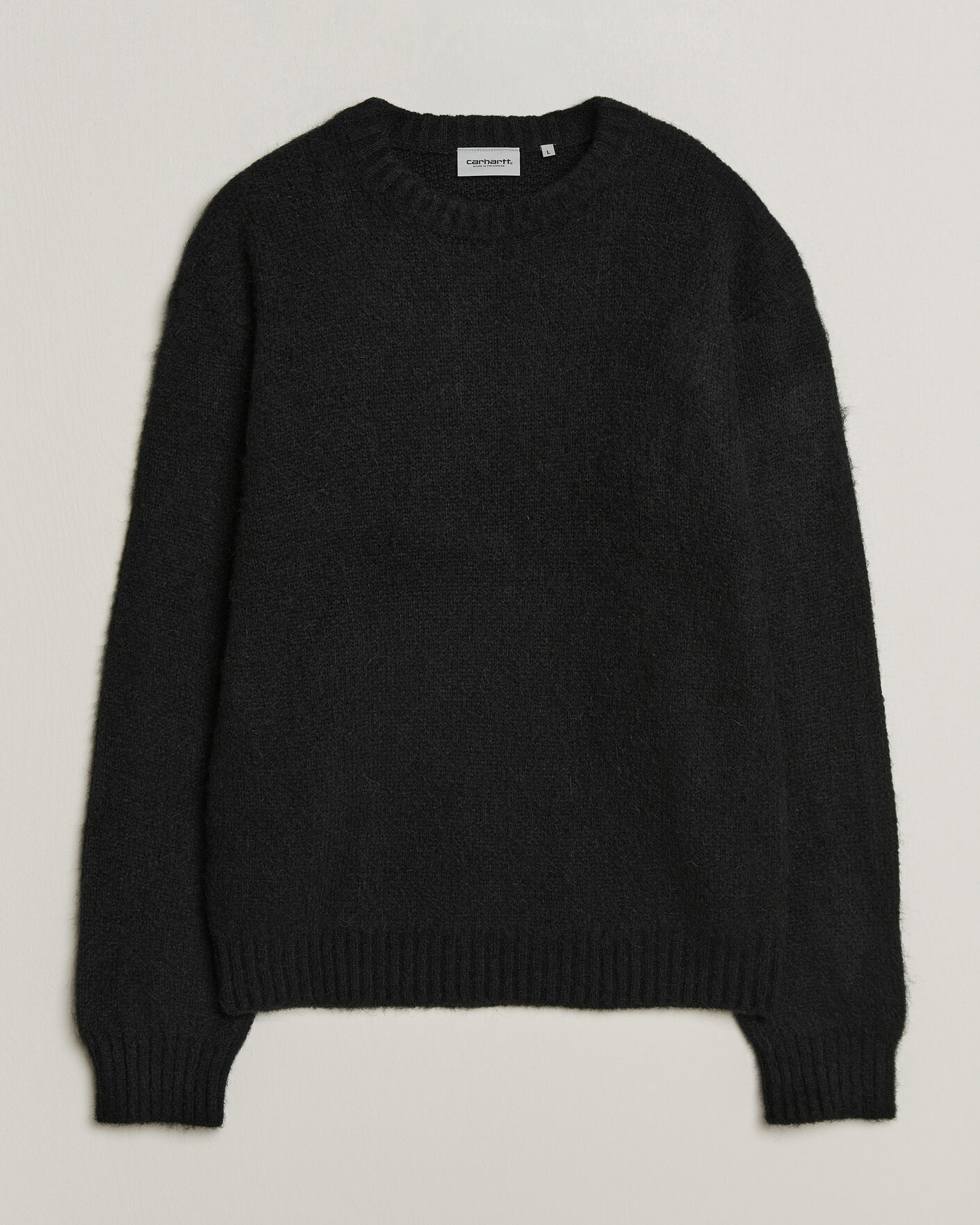 Men | Sweaters & Knitwear | Carhartt WIP | Merton Knitted Alpaca Sweater Black