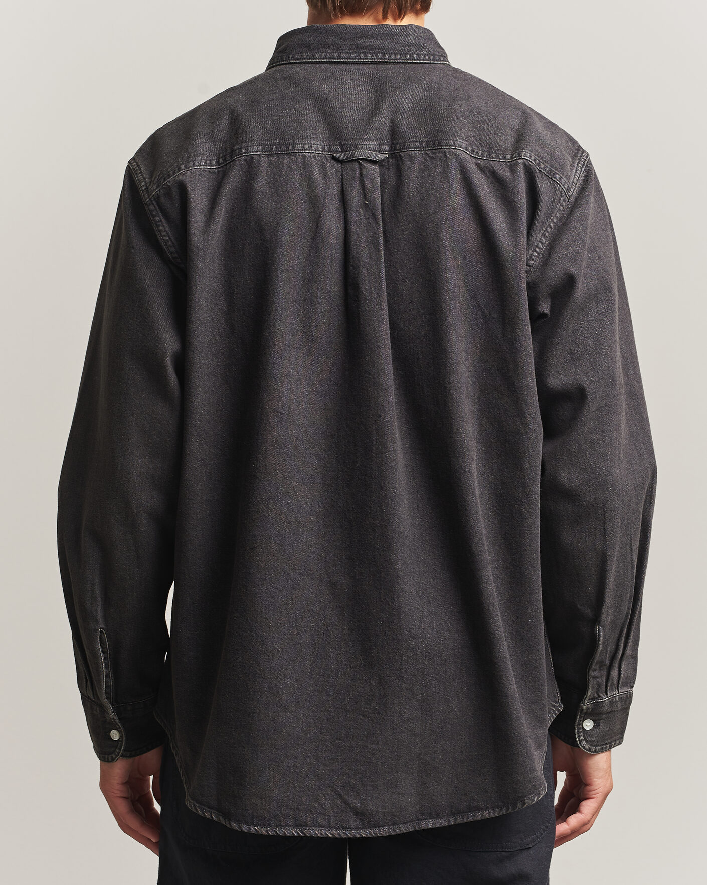 Men | Shirts | Carhartt WIP | Lucas Denim Shirt Black