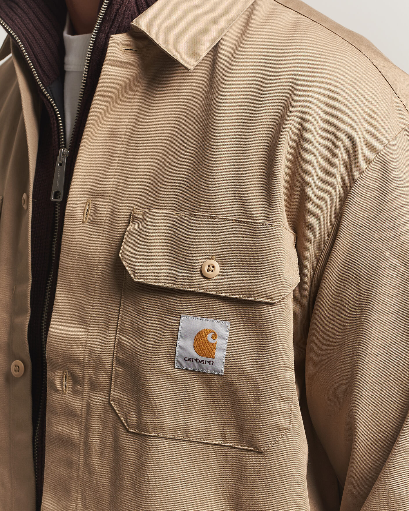 Men | Shirts | Carhartt WIP | Craft Twill Shirt Leather
