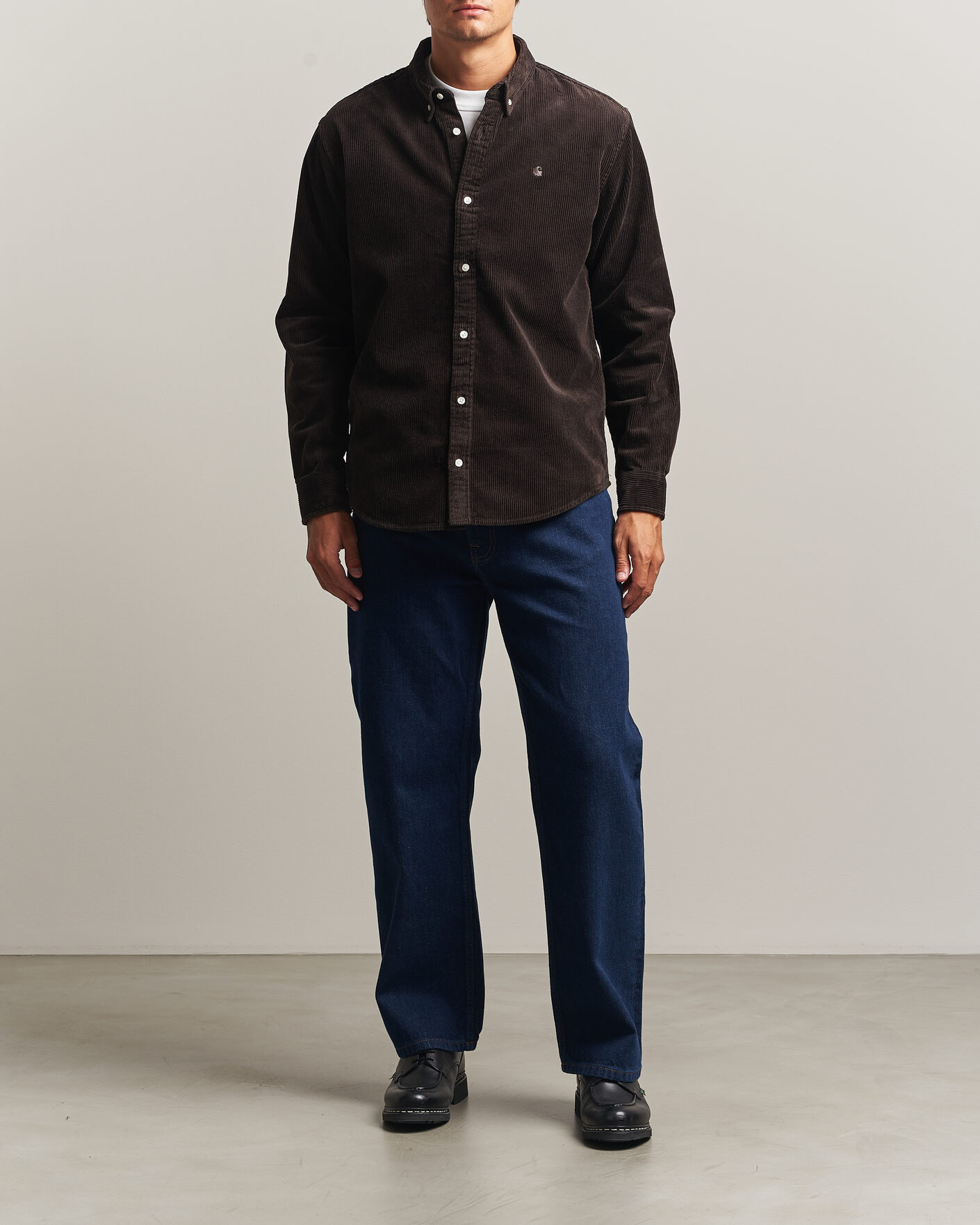 Men | Shirts | Carhartt WIP | Madison Cord Shirt Tobacco