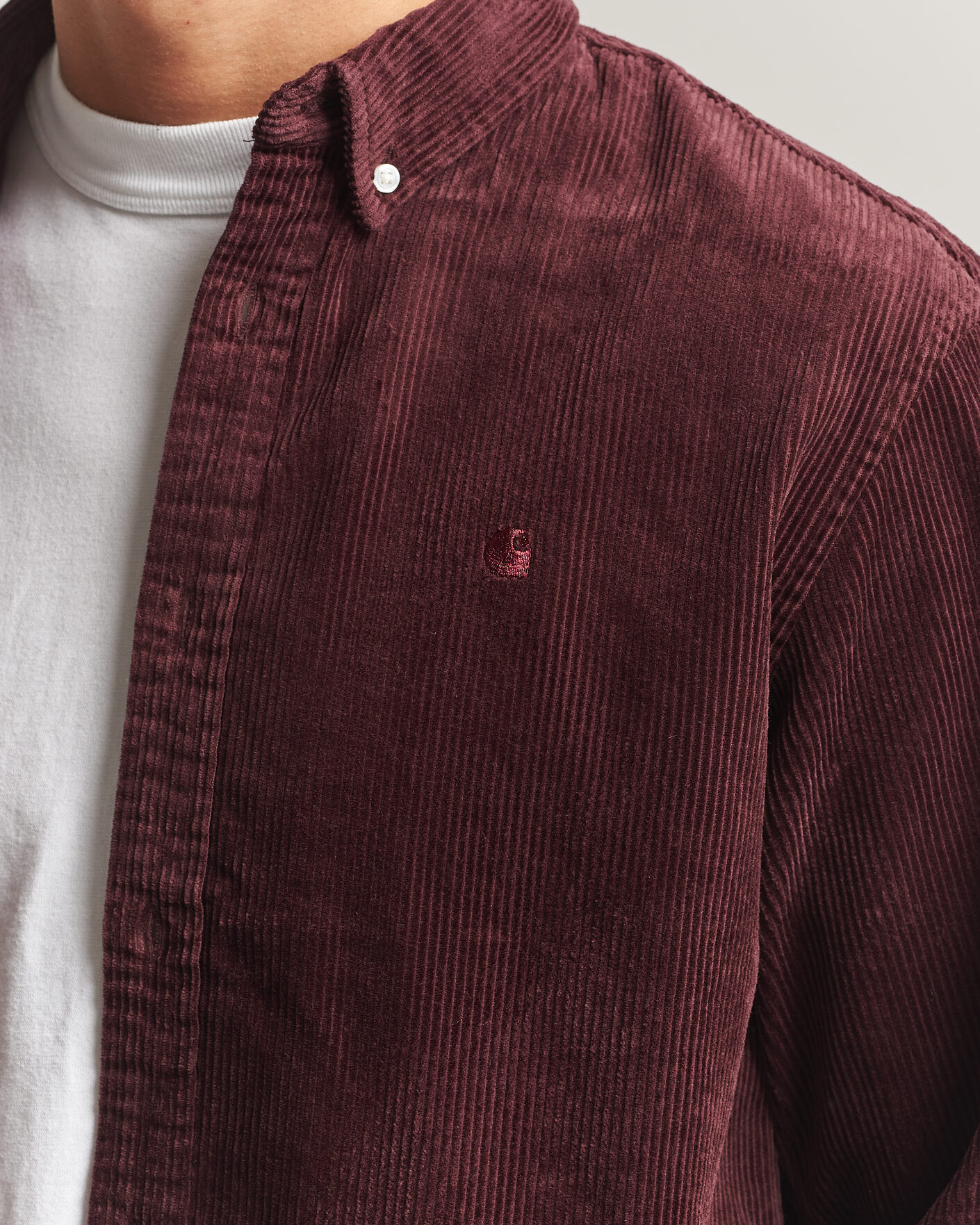 Men | Shirts | Carhartt WIP | Madison Cord Shirt Amarone