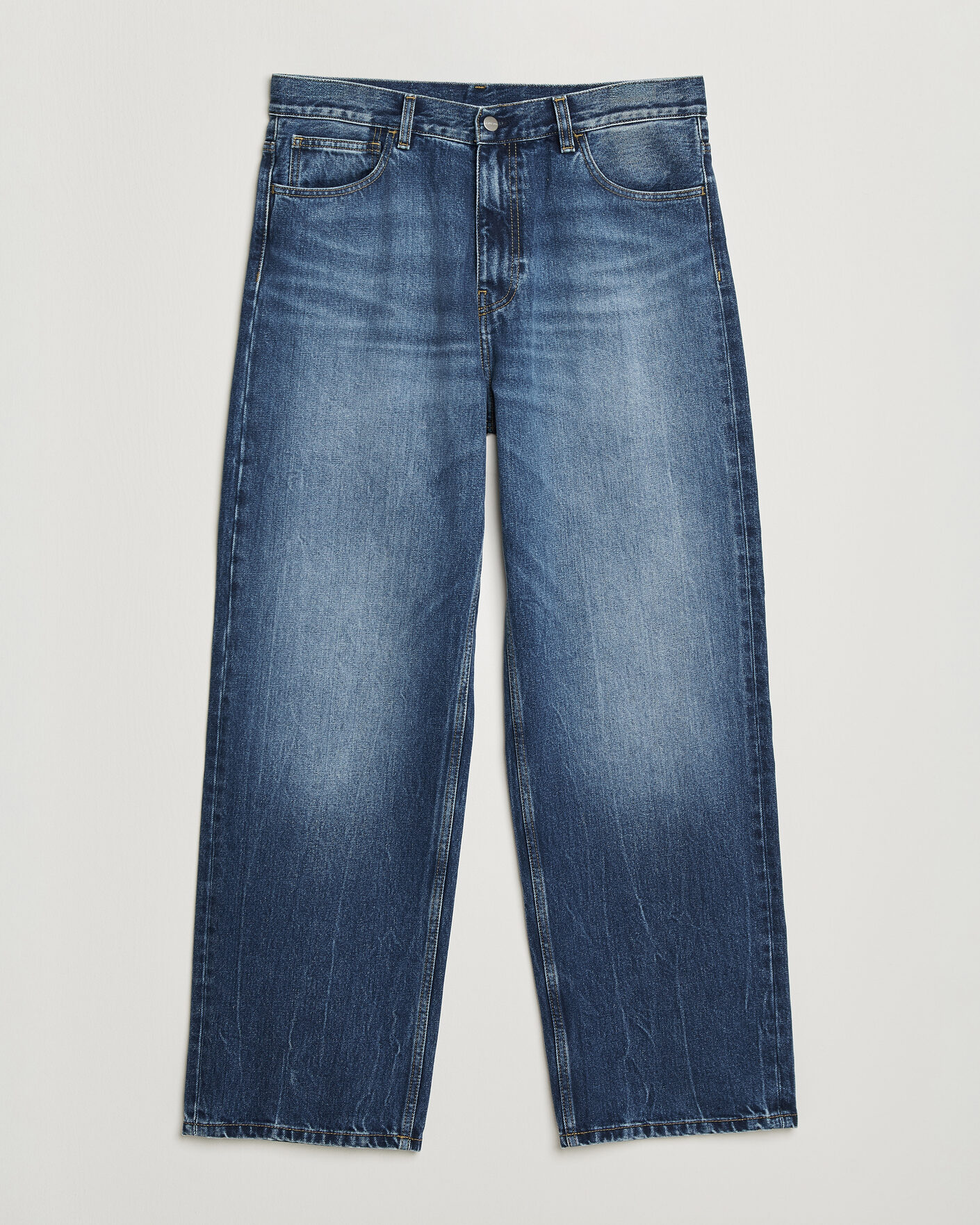 Men | Trousers | Carhartt WIP | Payson Pant Blue Marble Used Wash