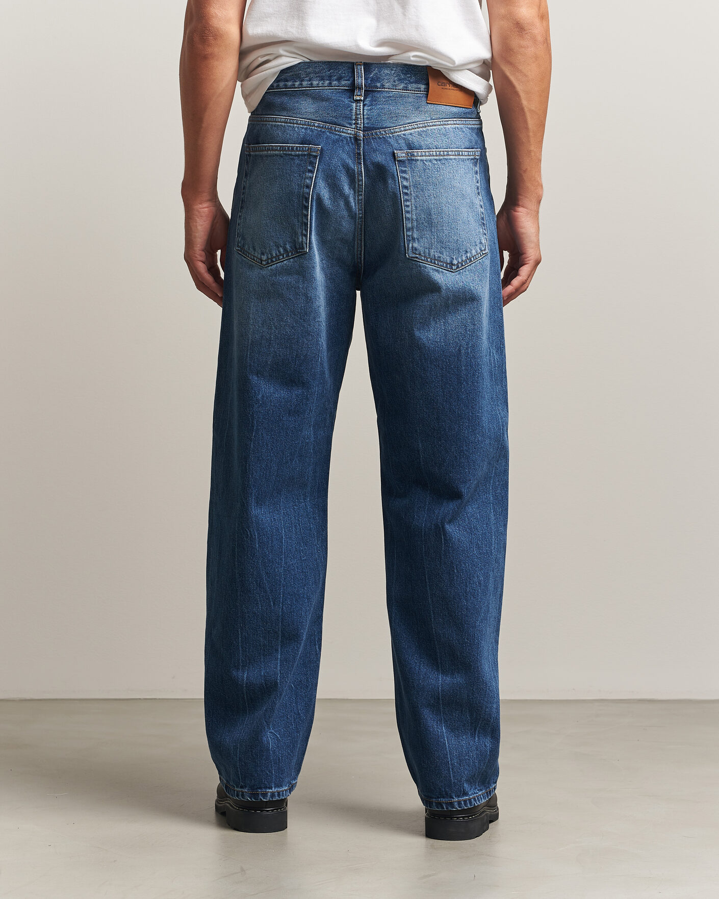 Men | Trousers | Carhartt WIP | Payson Pant Blue Marble Used Wash