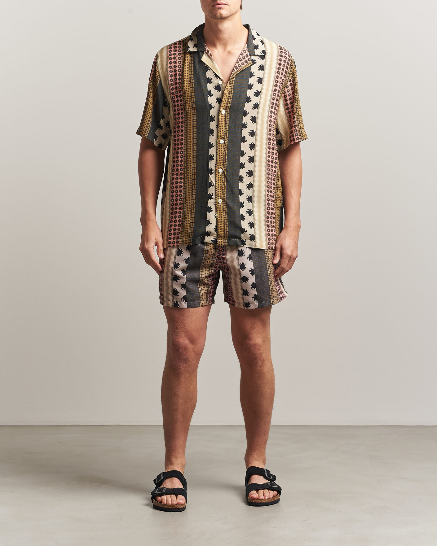 Men | Swimwear | OAS | Printed Swimshorts Multi