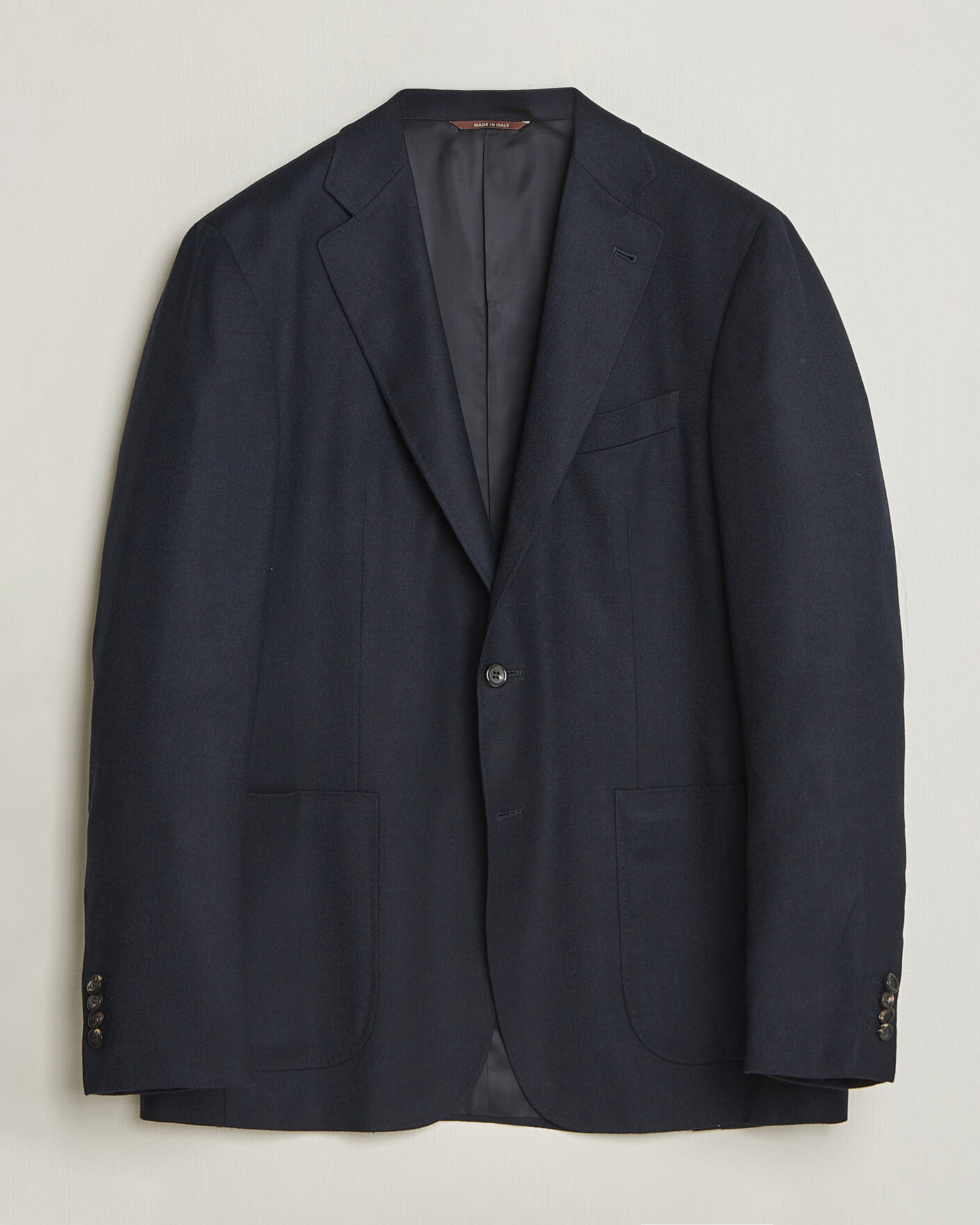 Men | Blazers | Canali | Kei Impeccabile Flannel Blazer Navy