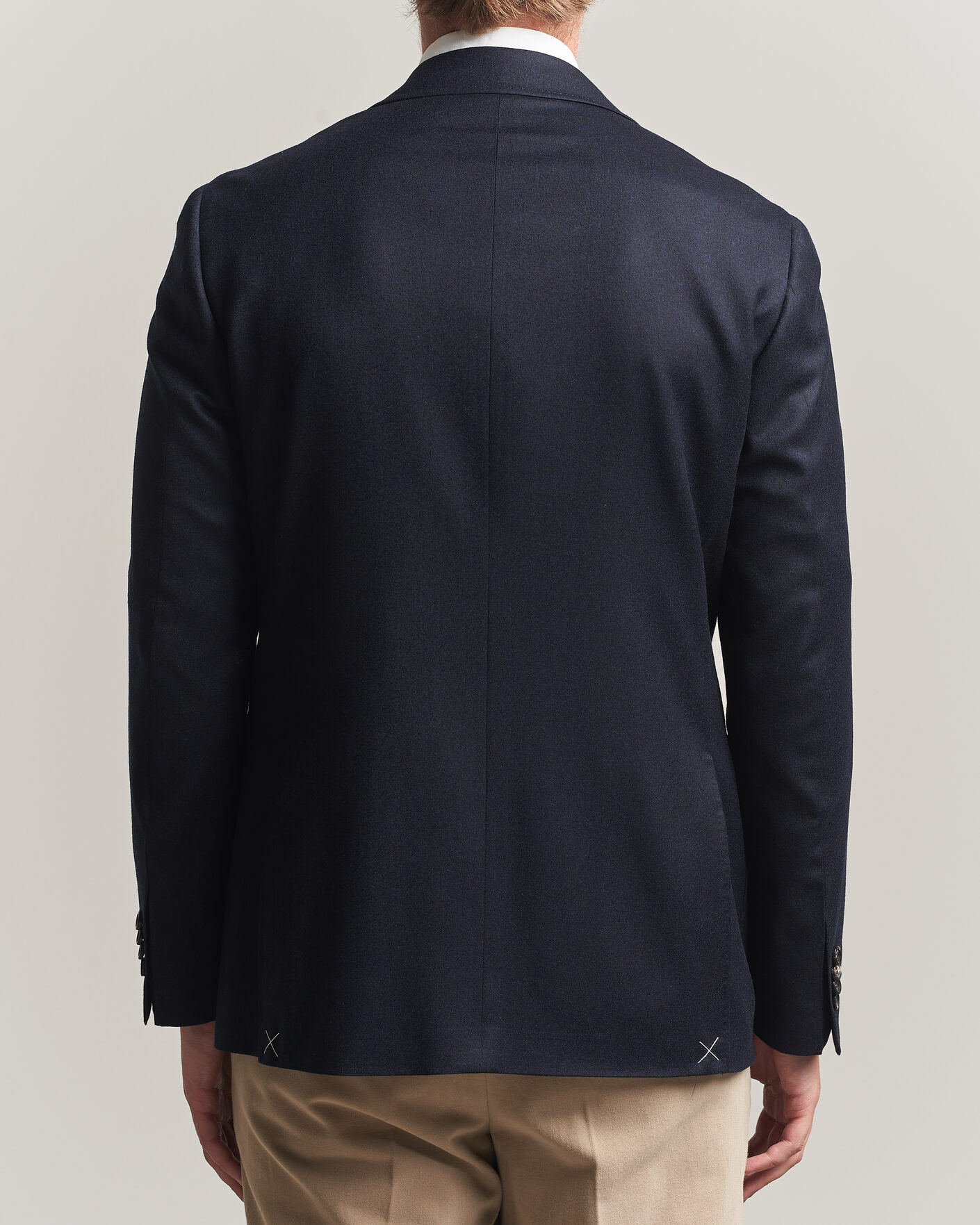 Men | Blazers | Canali | Kei Impeccabile Flannel Blazer Navy