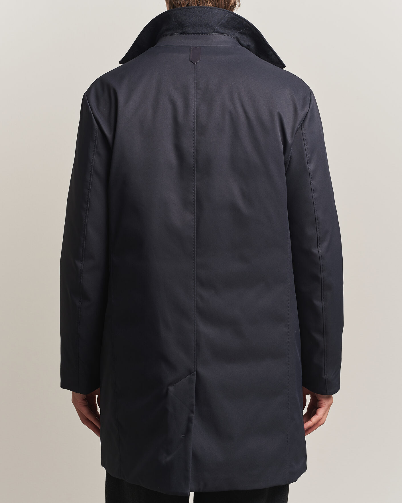Men | Coats & Jackets | Canali | Zip Liner Down Coat Navy
