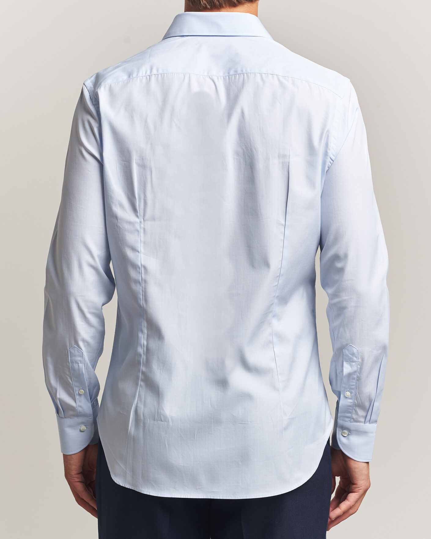 Men | Shirts | Canali | Slim Fit Dress Shirt Light Blue Check