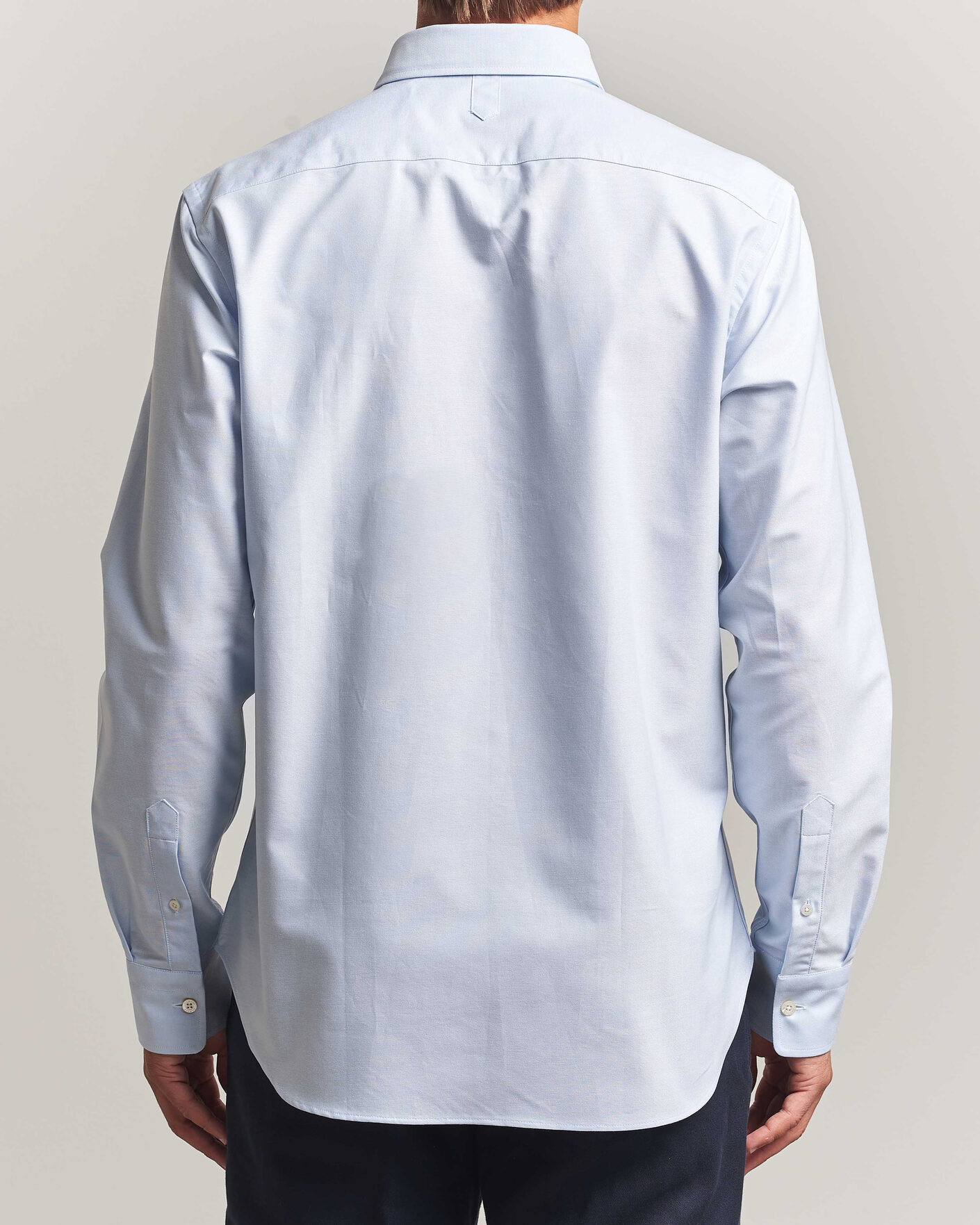 Men | Shirts | Canali | Oxford Button Down Shirt Light Blue