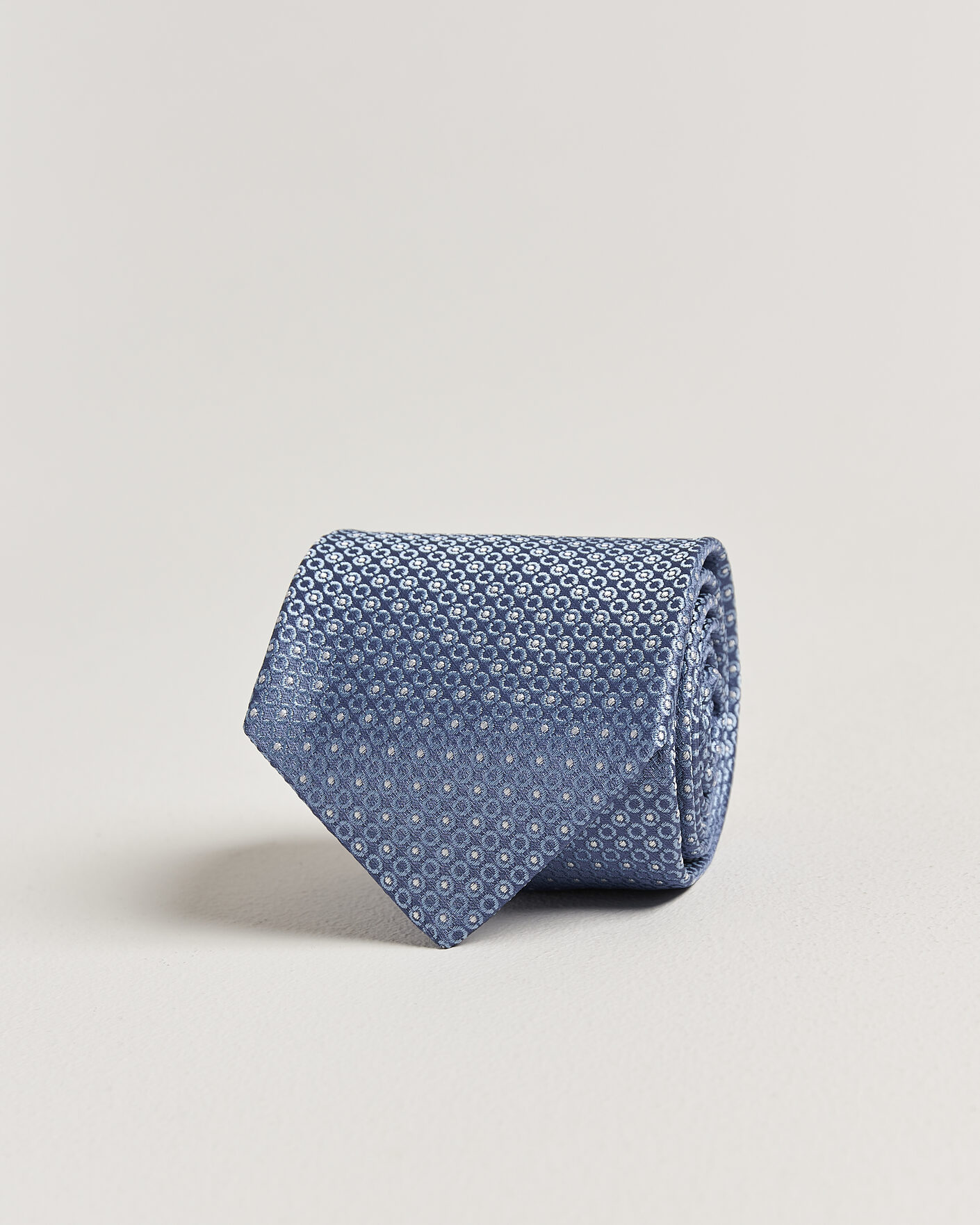 Men | Ties | Canali | Jacquard Silk Tie Sky Blue
