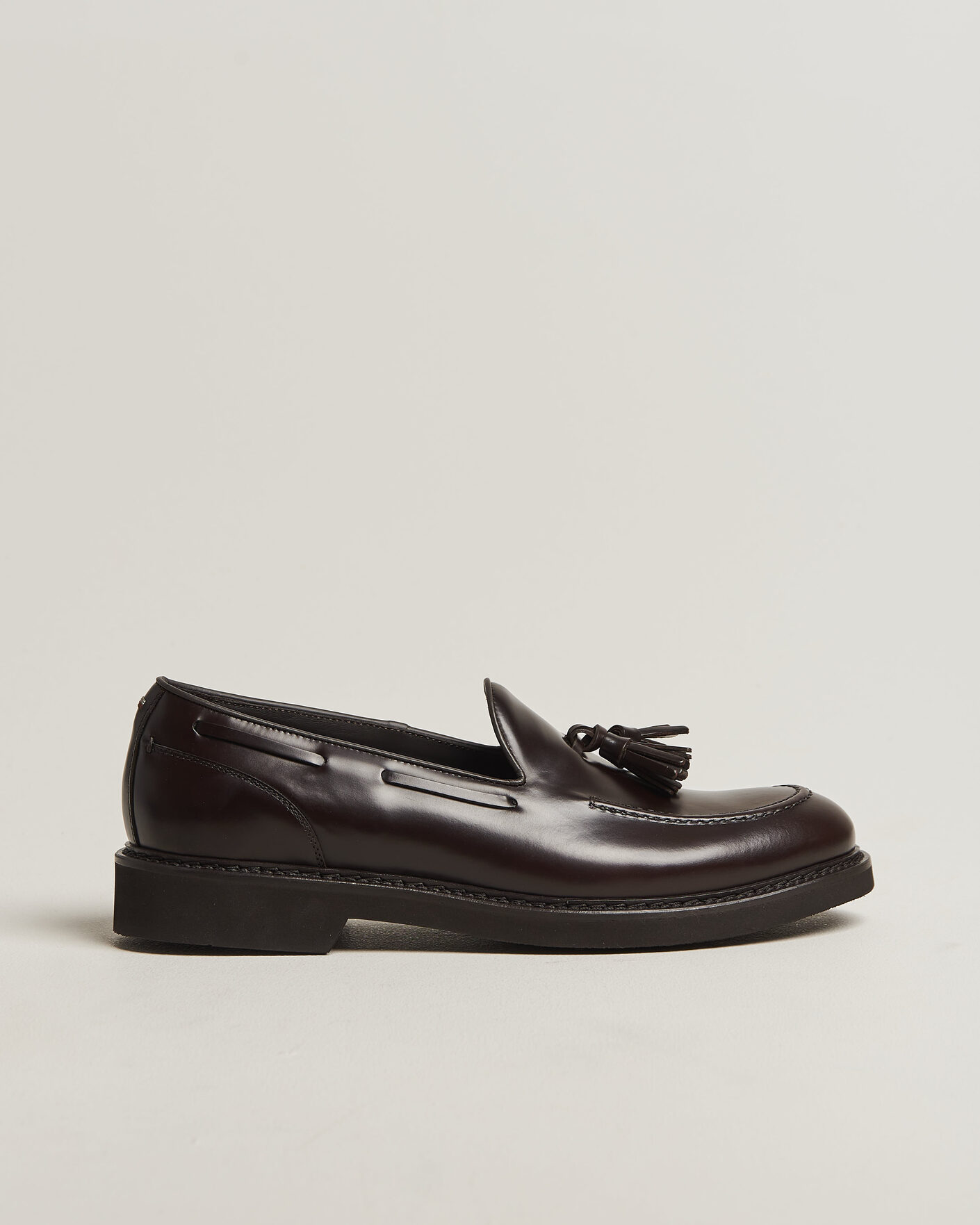 Men | Loafers | Canali | Tassel Loafers Dark Brown Calf