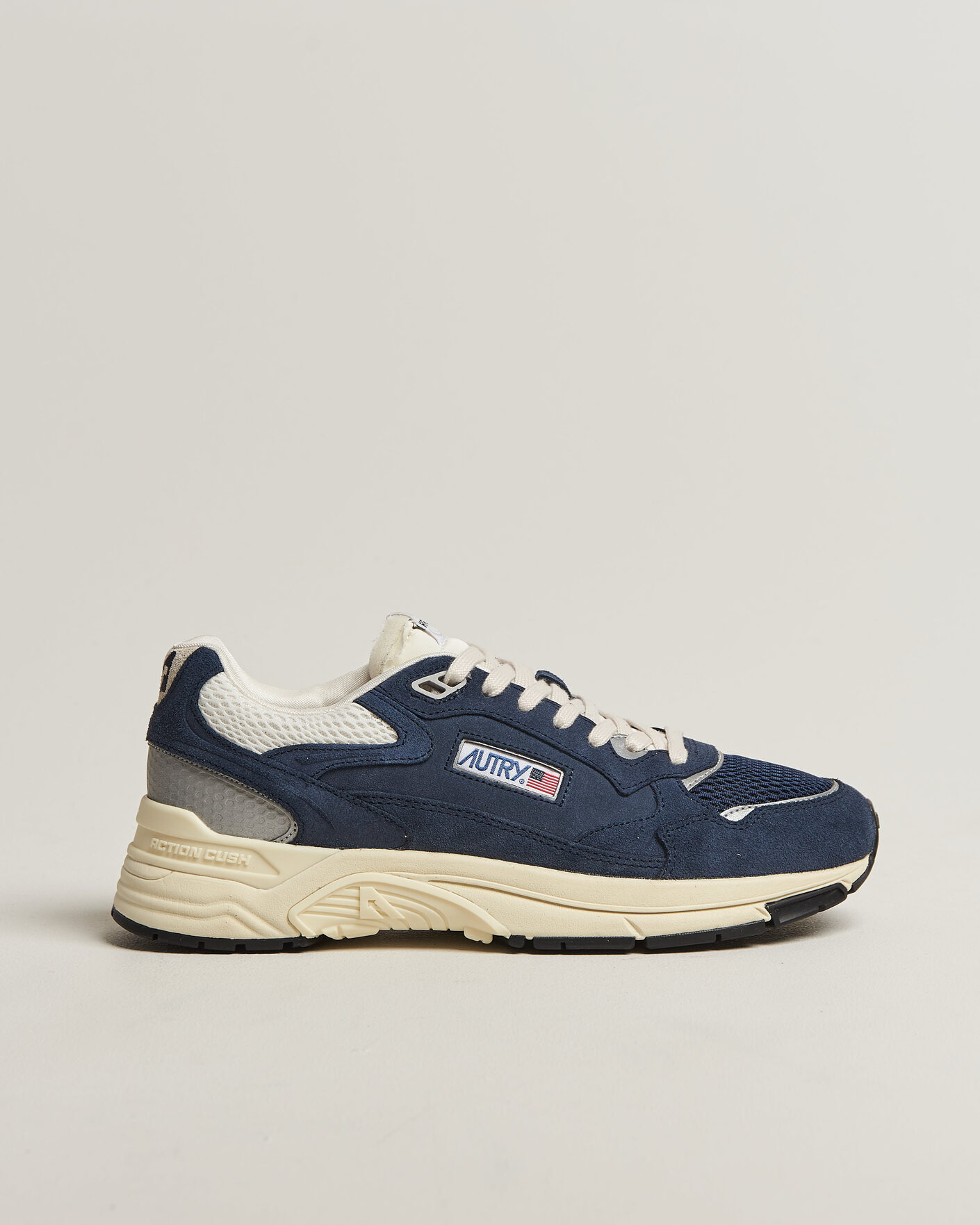Men | Sneakers | Autry | Hyperway Low Suede Running Sneaker Navy