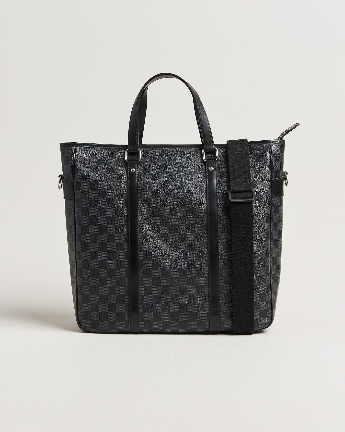 Men | Pre-Owned & Vintage Bags | Louis Vuitton Pre-Owned | Tadao Tote Bag Damier Graphite
