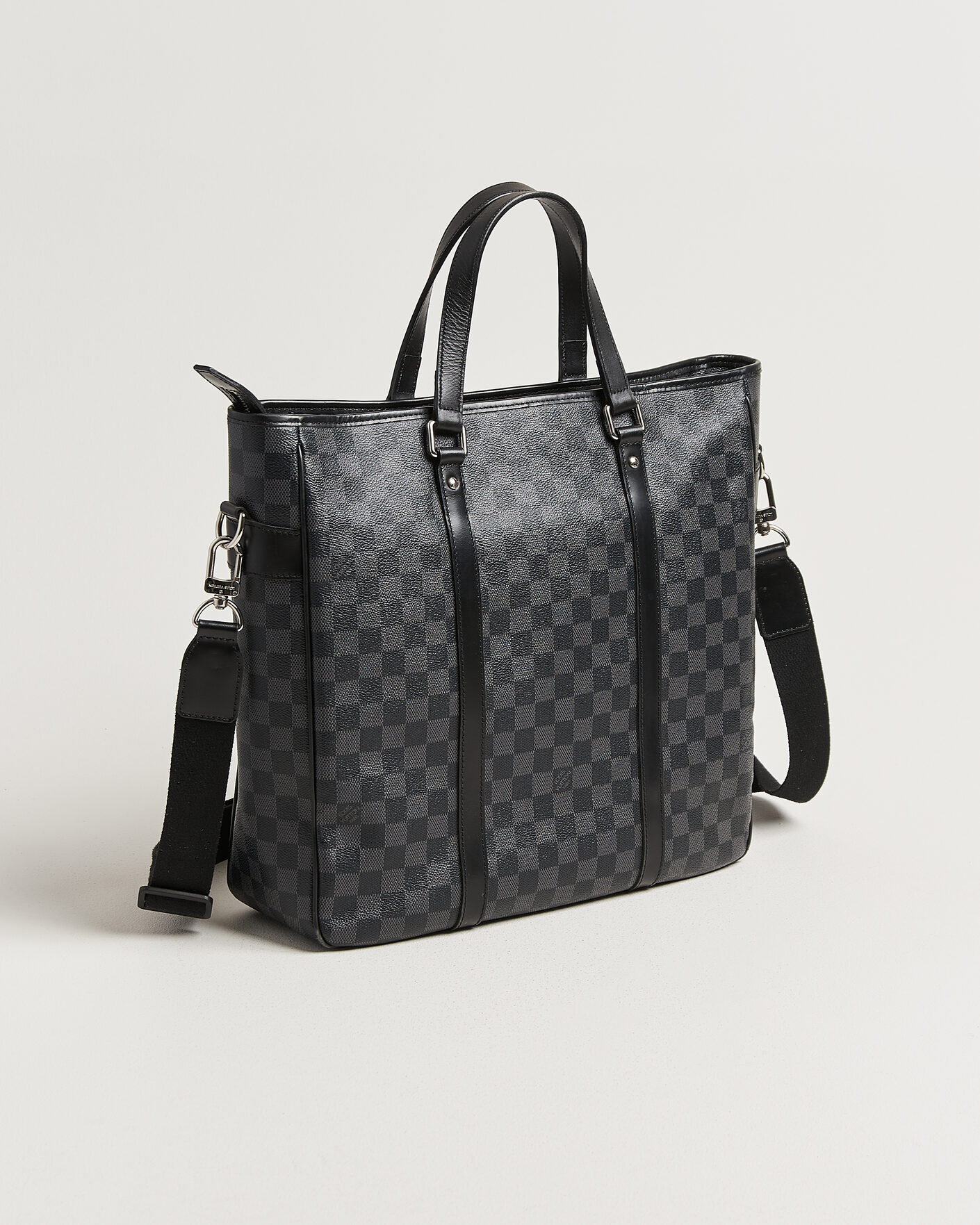 Men | Pre-Owned & Vintage Bags | Louis Vuitton Pre-Owned | Tadao Tote Bag Damier Graphite