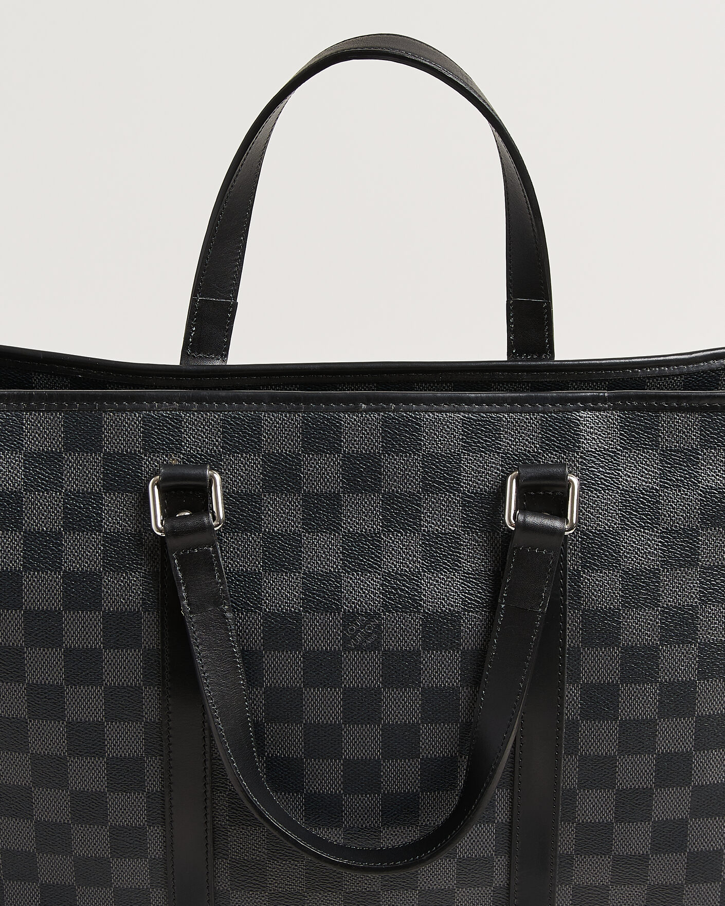 Men | Pre-Owned & Vintage Bags | Louis Vuitton Pre-Owned | Tadao Tote Bag Damier Graphite