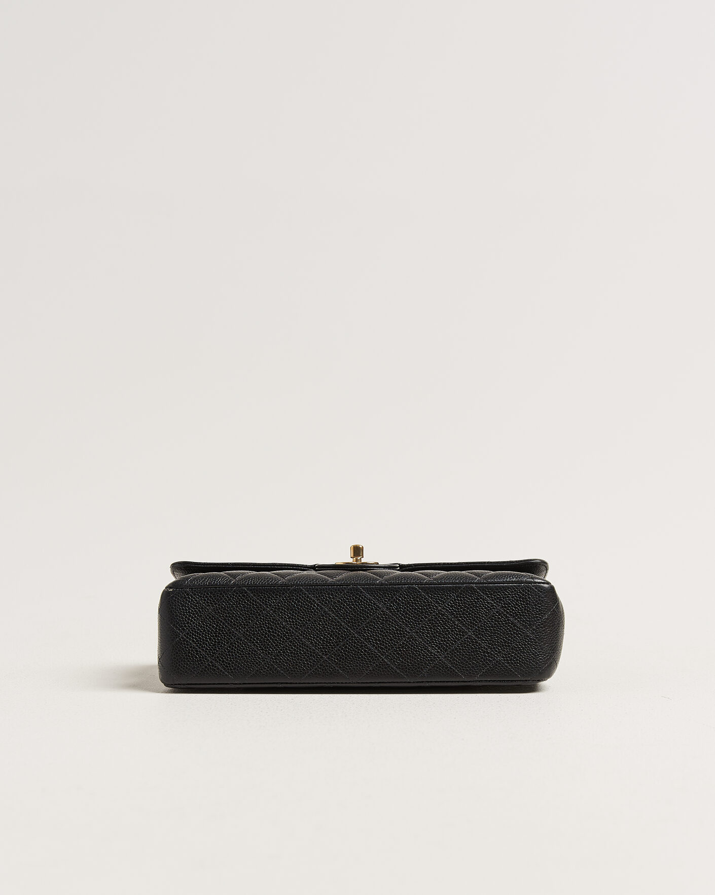 Men | Pre-Owned & Vintage Bags | Chanel Pre-Owned | Classic Medium Double Flap Bag Caviar Leather Black