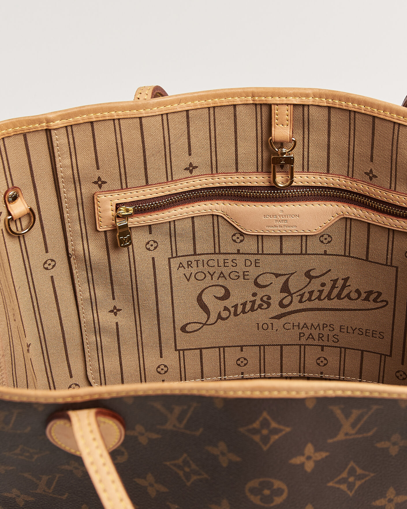 Men | Pre-Owned & Vintage Bags | Louis Vuitton Pre-Owned | Neverfull MM Monogram