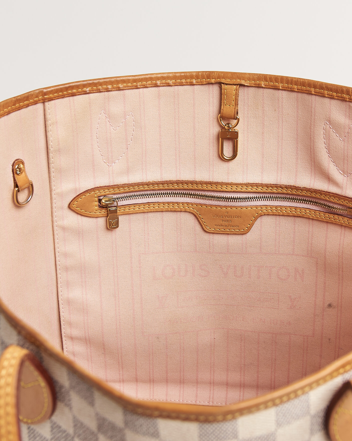 Men | Pre-Owned & Vintage Bags | Louis Vuitton Pre-Owned | Neverfull MM Damier Azur