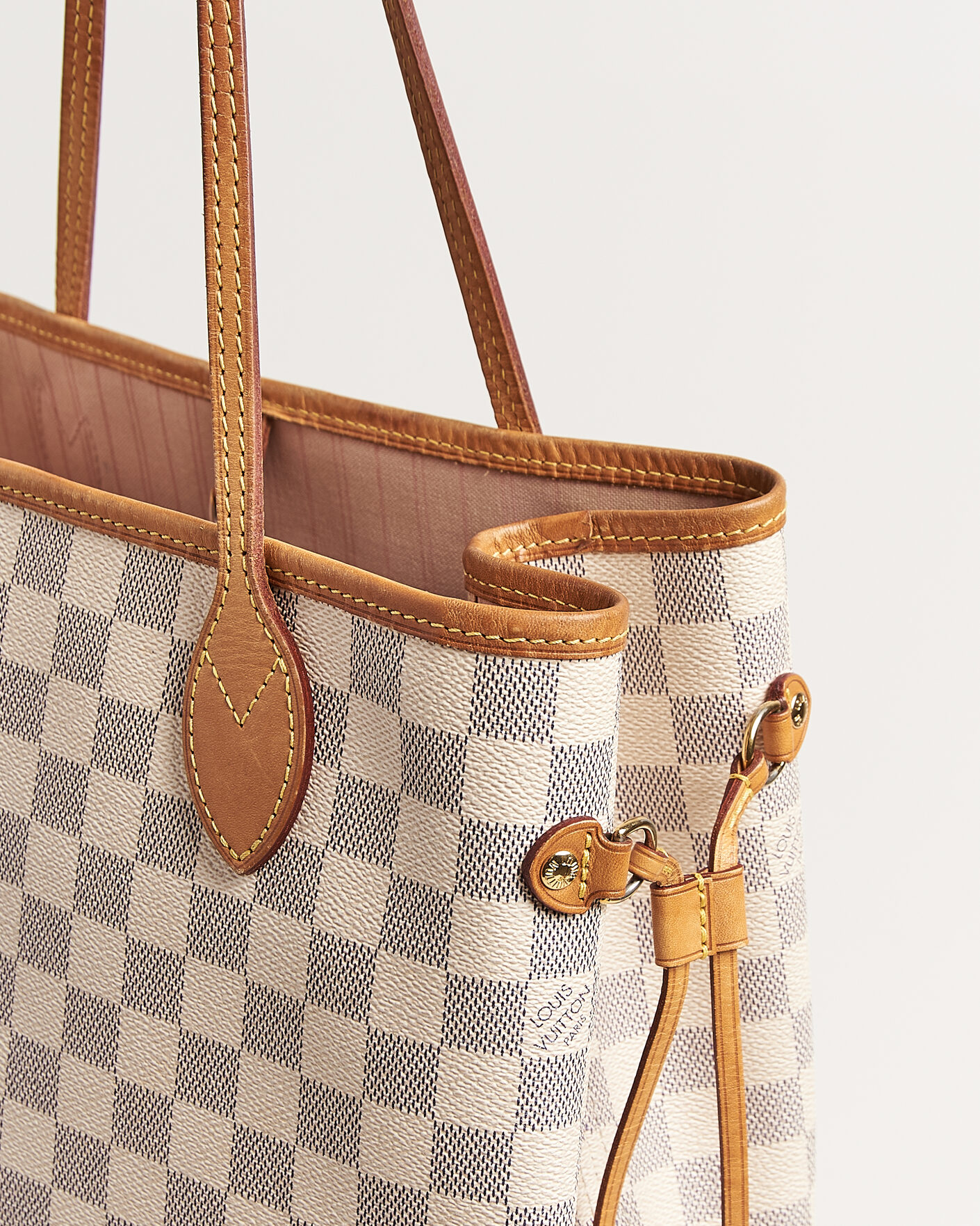 Men | Pre-Owned & Vintage Bags | Louis Vuitton Pre-Owned | Neverfull MM Damier Azur
