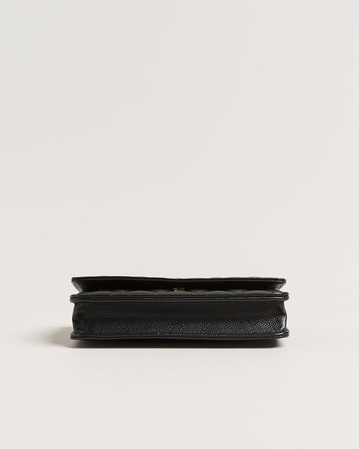 Men | Pre-Owned & Vintage Bags | Chanel Pre-Owned | Wallet On Chain Caviar Leather Black
