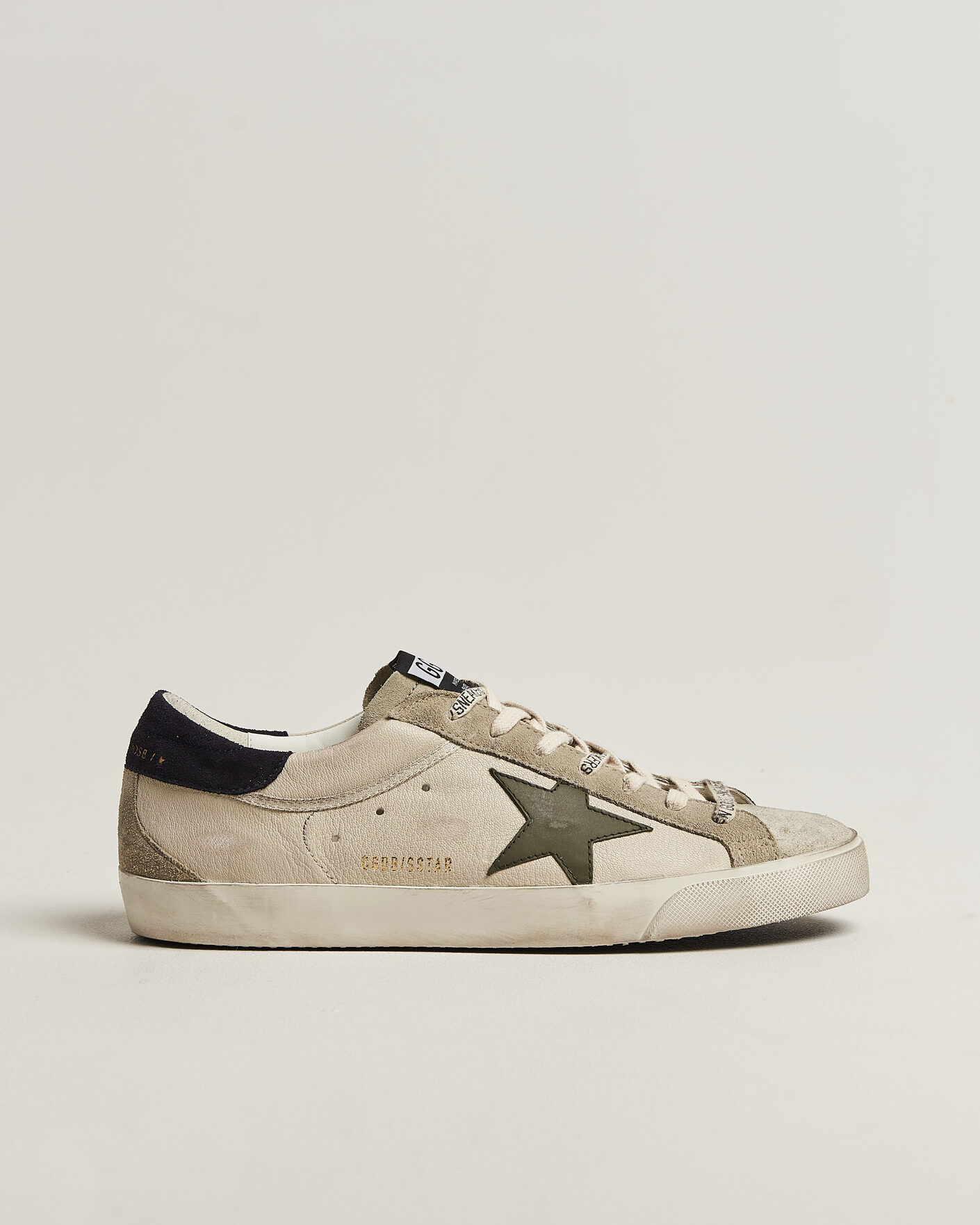 Men | Sneakers | Golden Goose | Super-Star Sneakers Cream/Grey
