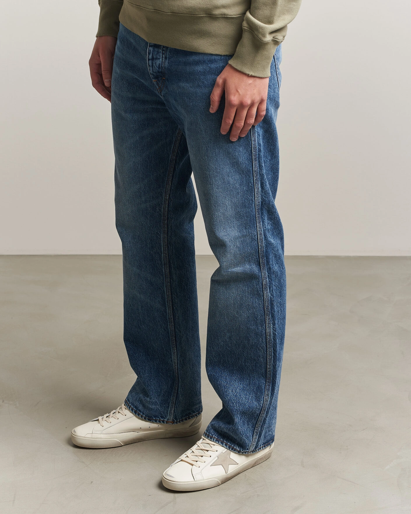 Men | Sneakers | Golden Goose | Super-Star Sneakers White/Grey