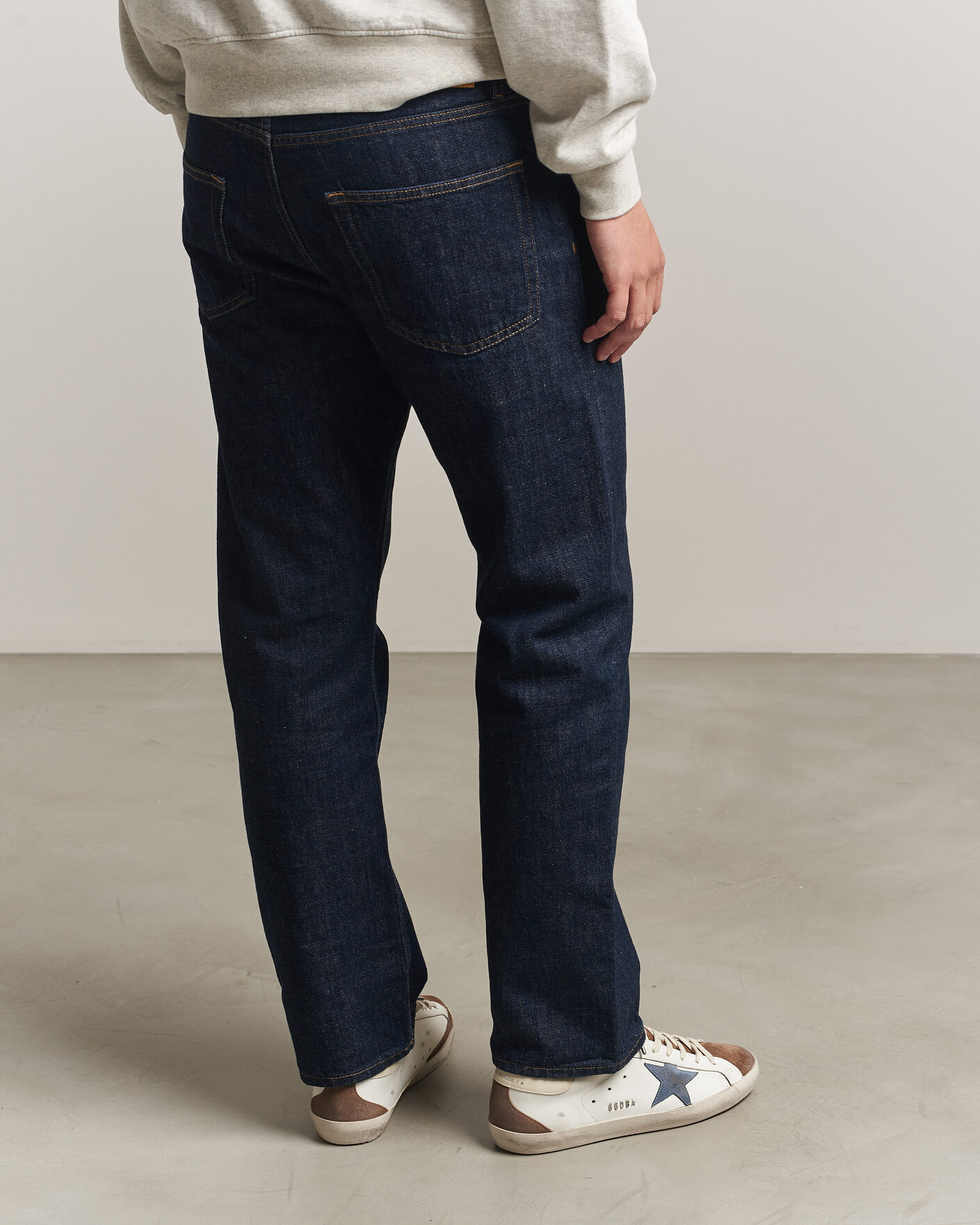 Men | Sneakers | Golden Goose | Super-Star Sneakers White/Denim