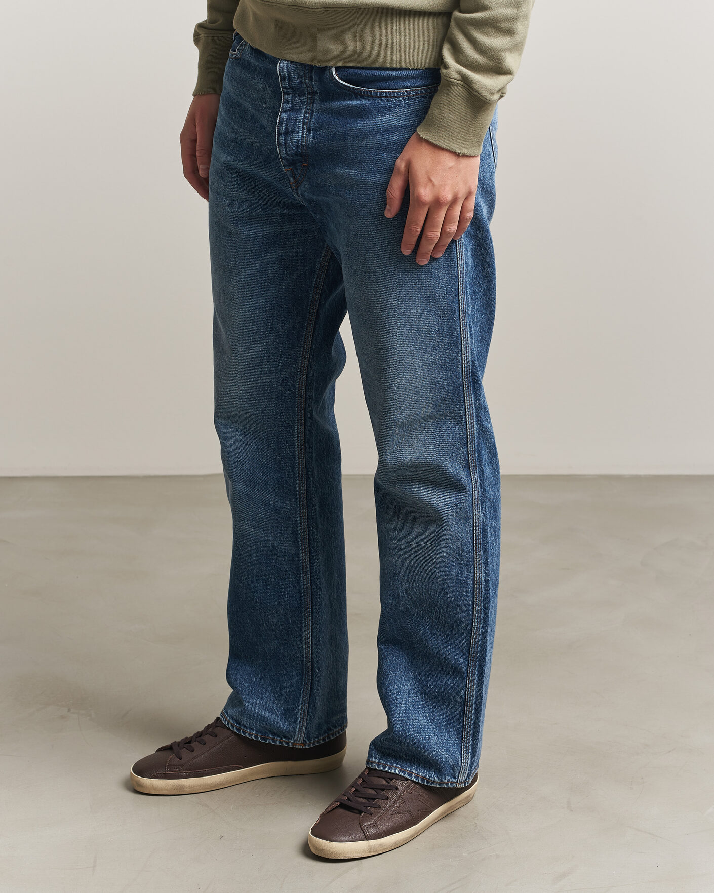 Men | Sneakers | Golden Goose | Super-Star Sneakers Dark Brown
