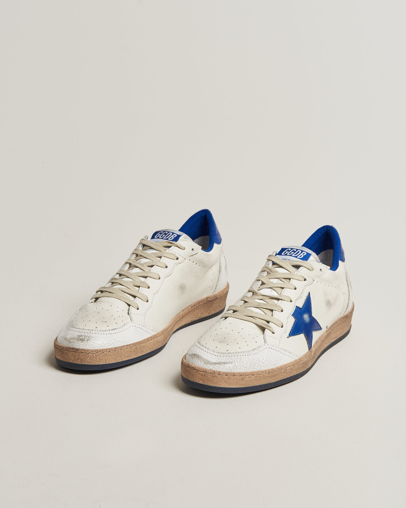 Men | Sneakers | Golden Goose | Ball Star Sneakers White/Blue