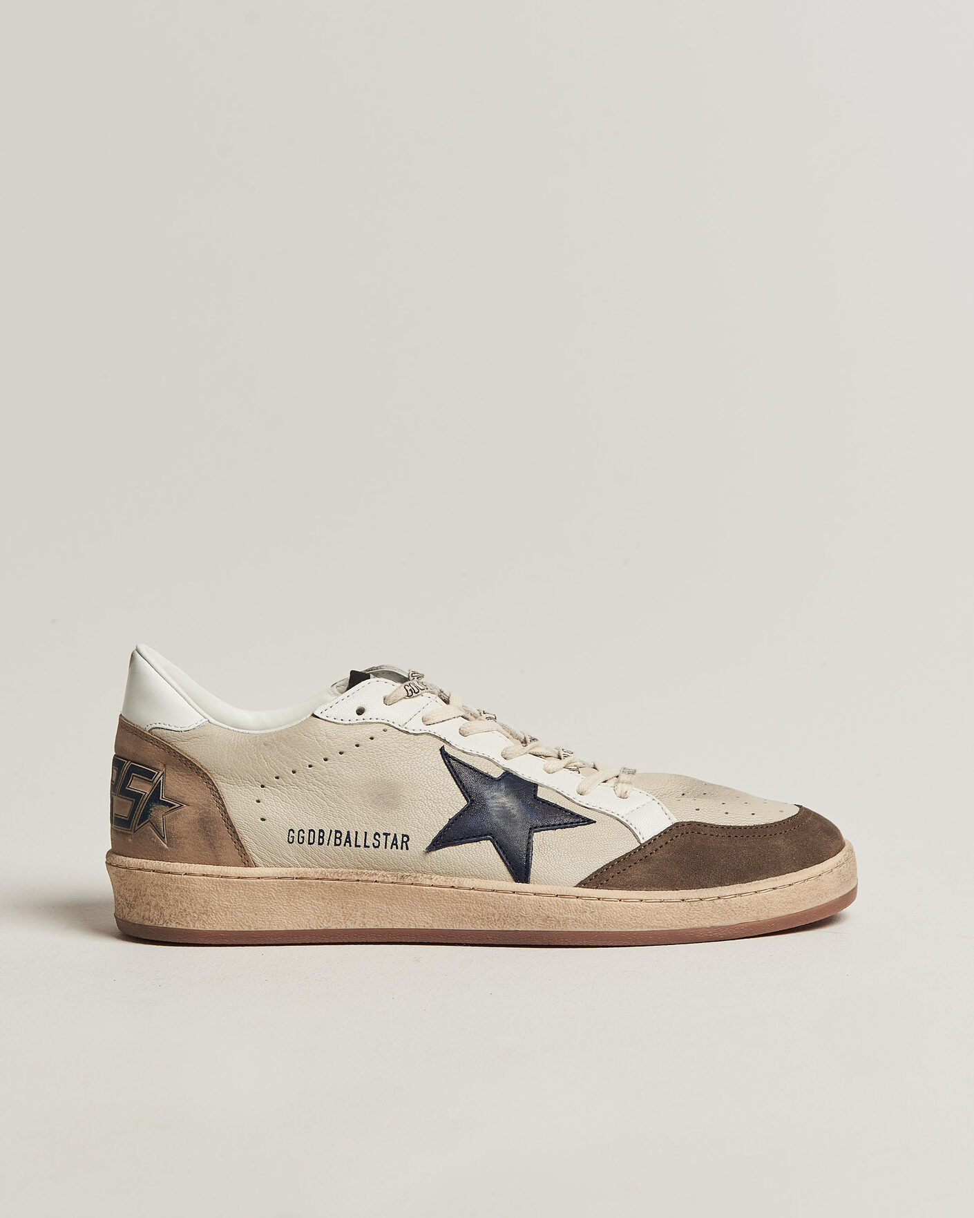 Men | Sneakers | Golden Goose | Ball Star Sneakers Cream/Grey