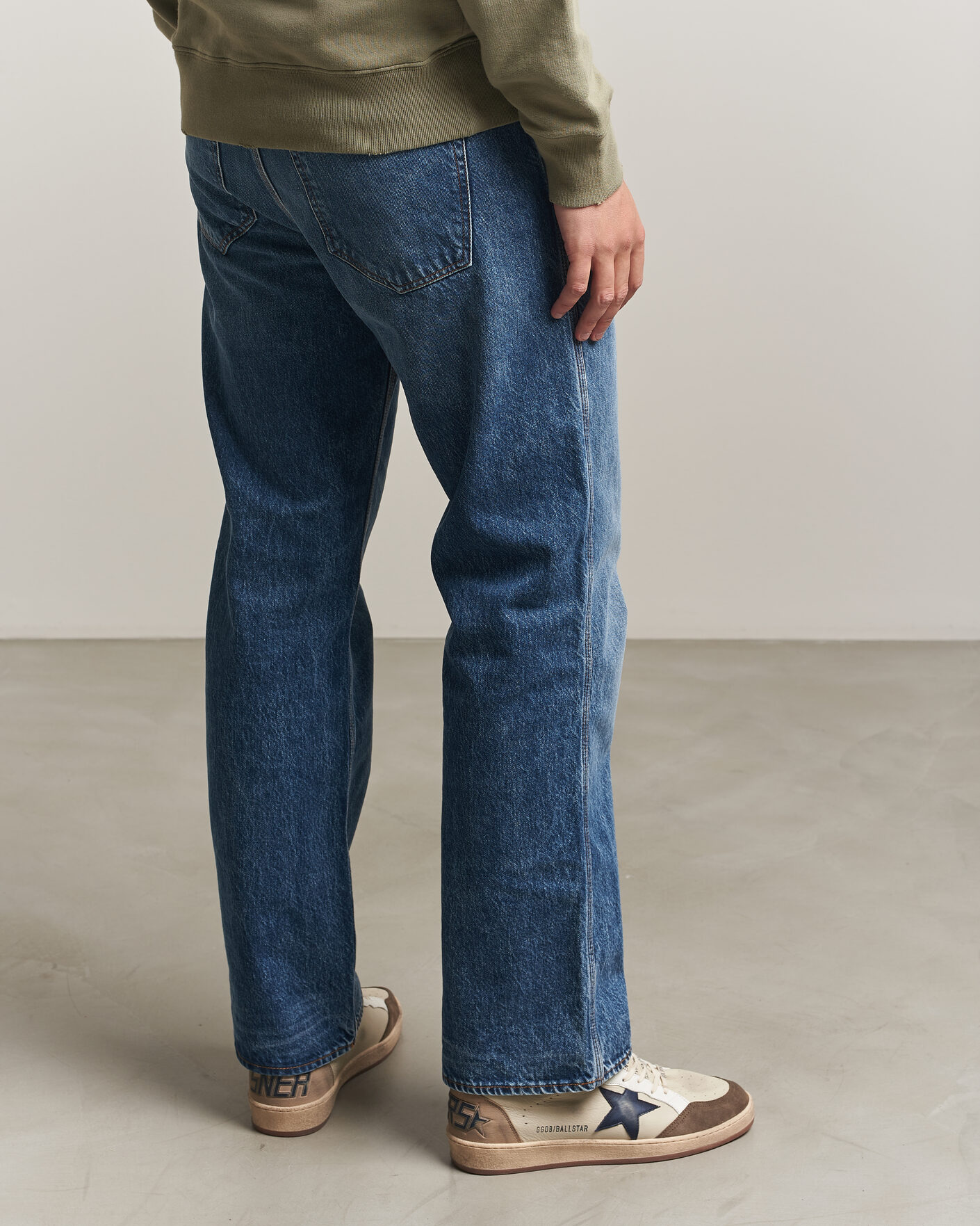 Men | Sneakers | Golden Goose | Ball Star Sneakers Cream/Grey