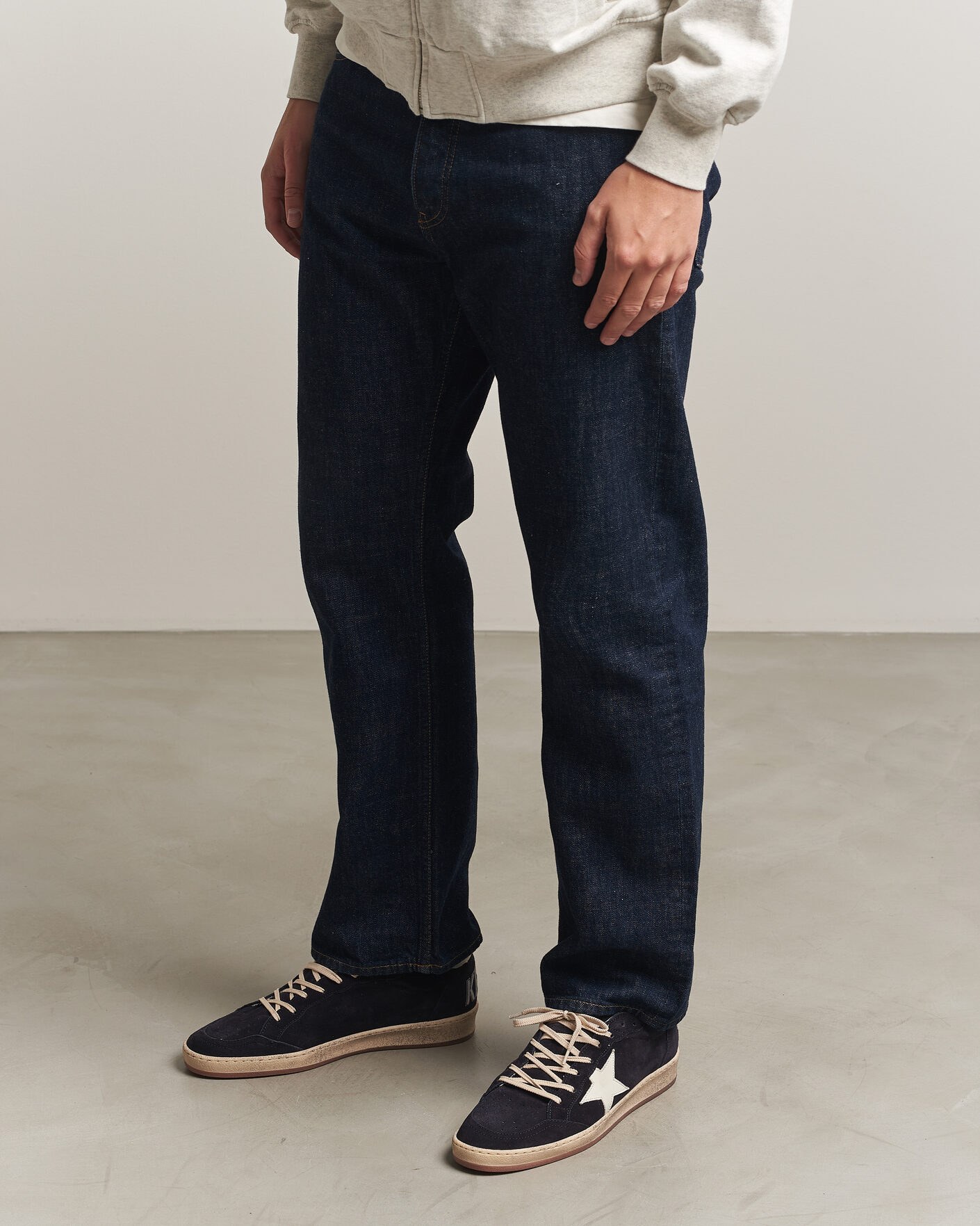 Men | Sneakers | Golden Goose | Ball Star Sneakers Dark Blue