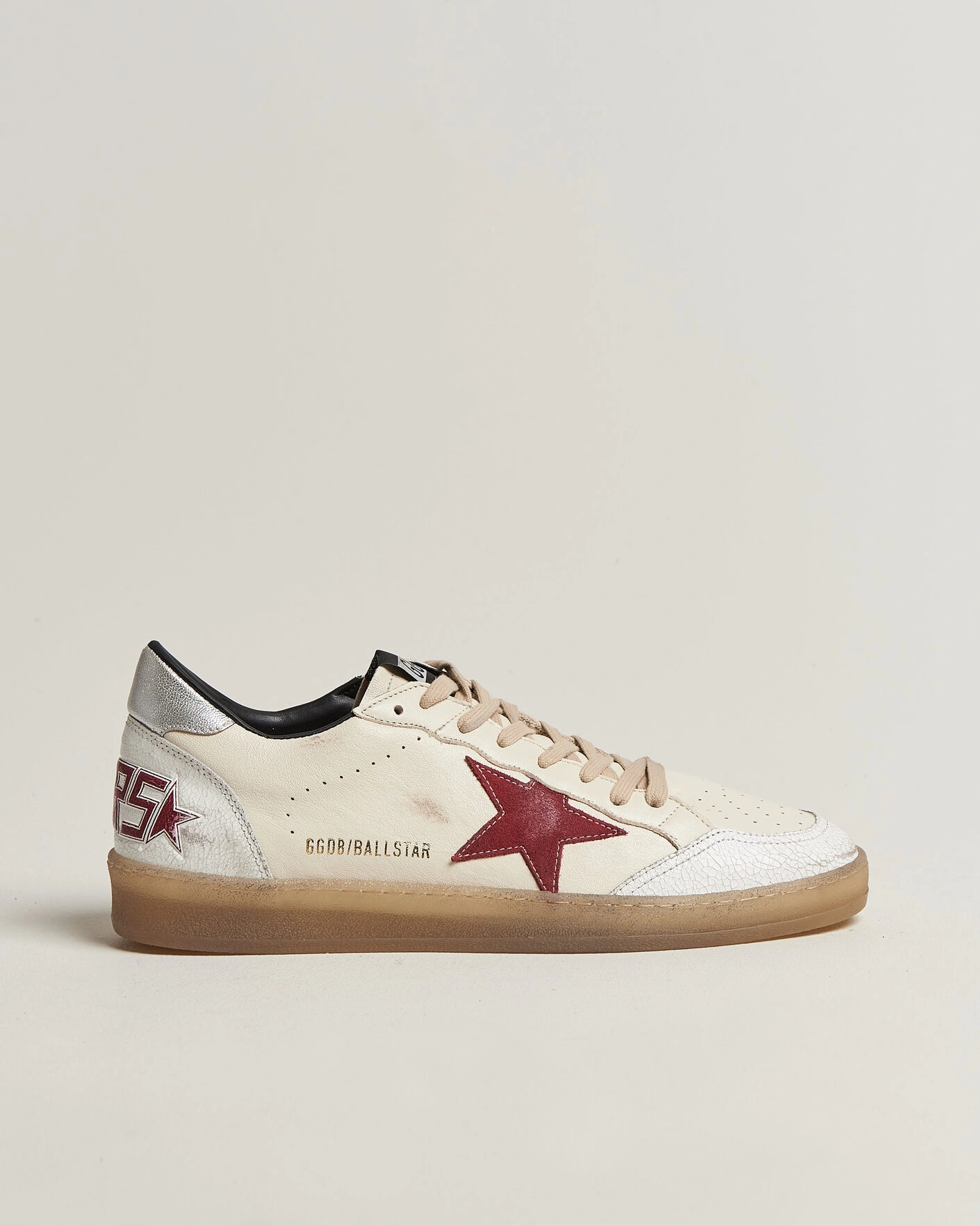 Men | Sneakers | Golden Goose | Ball Star Sneakers White/Red