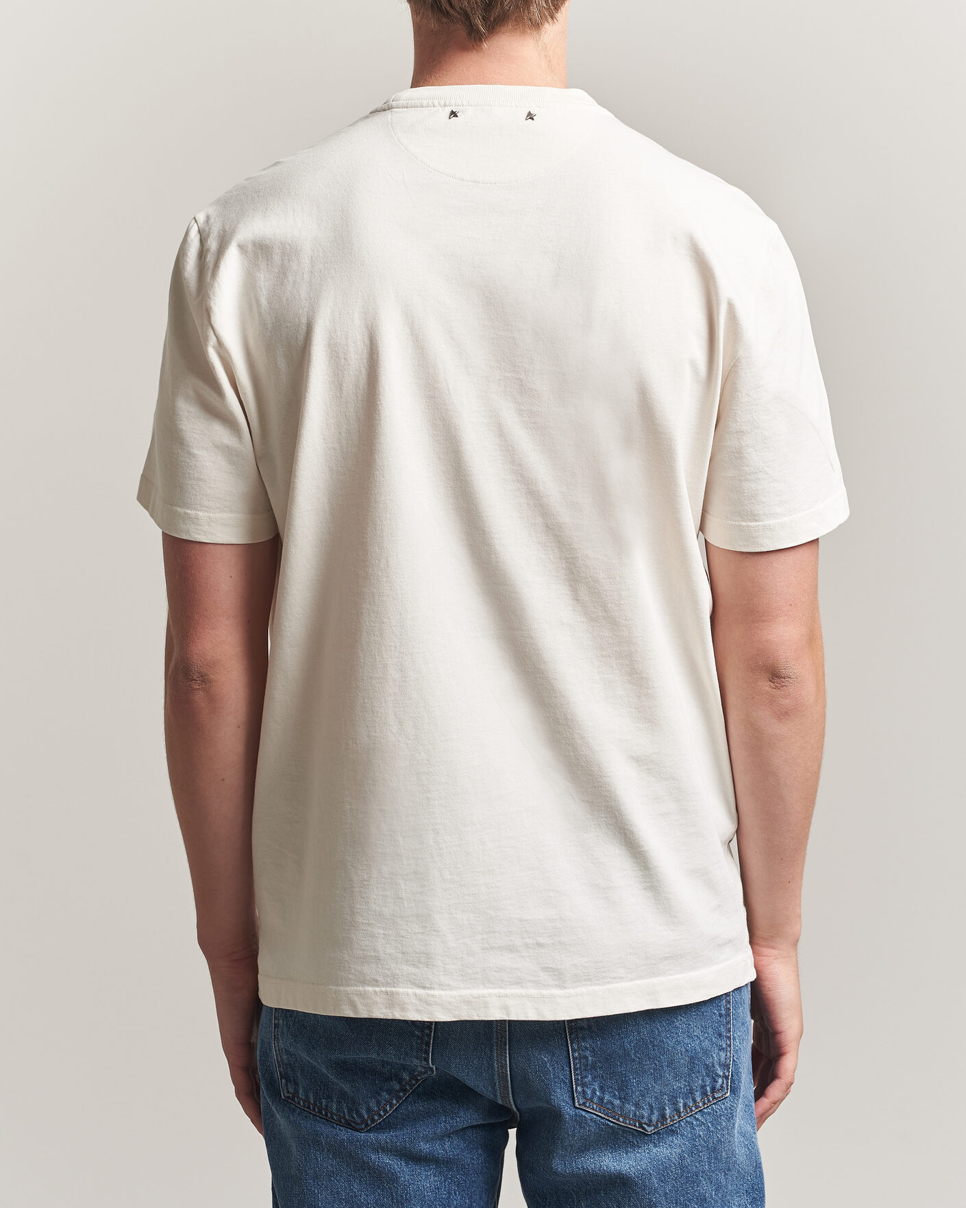 Men | T-Shirts | Golden Goose | Journey Print T-Shirt Heritage White