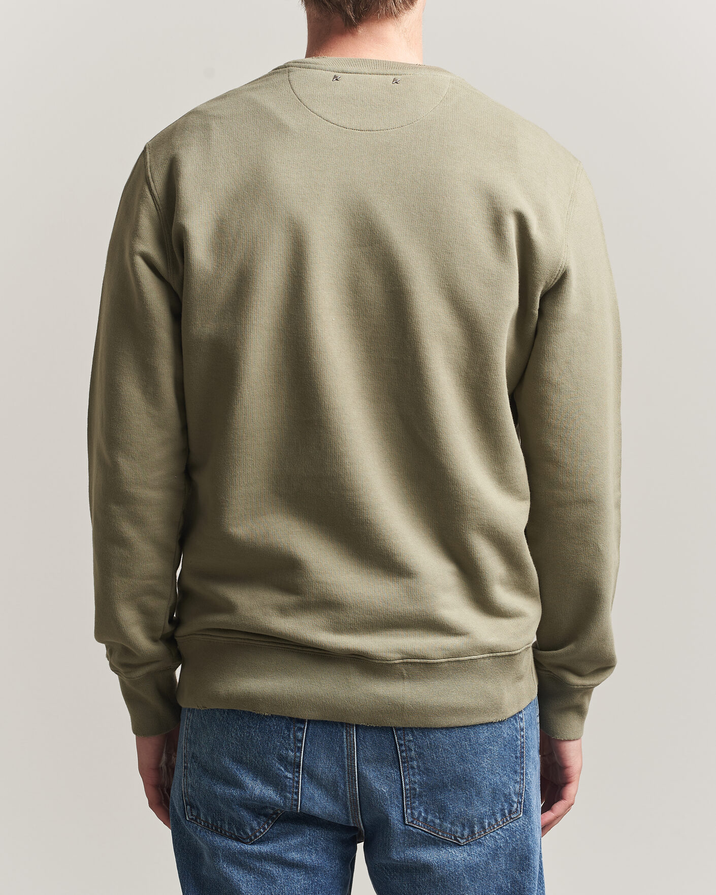 Men | Sweaters & Knitwear | Golden Goose | Garment Dyed Sweatshirt Vintage Kalamata