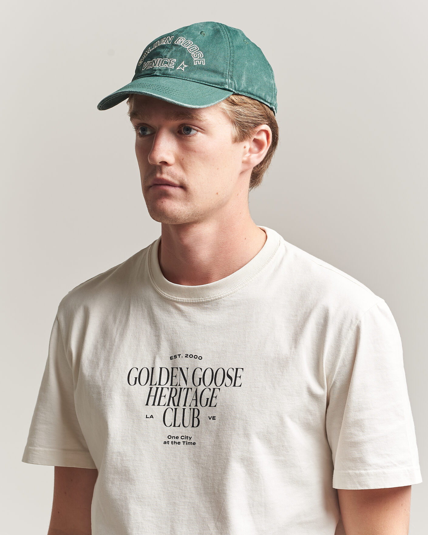 Men | Hats & Caps | Golden Goose | Journey Baseball Cap Pineneedle