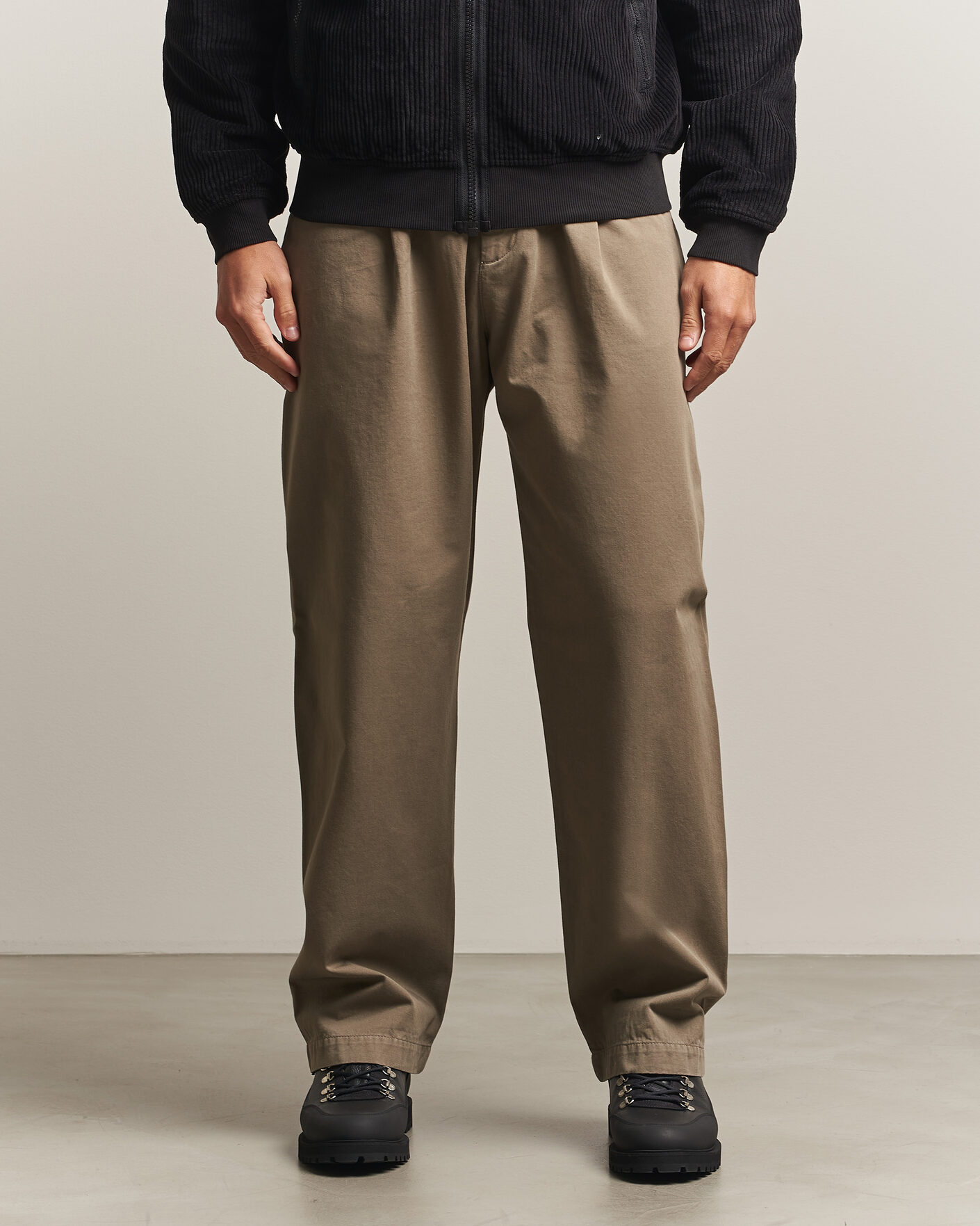 Men | Trousers | C.P. Company | Cotton Gabardine Pants Grey