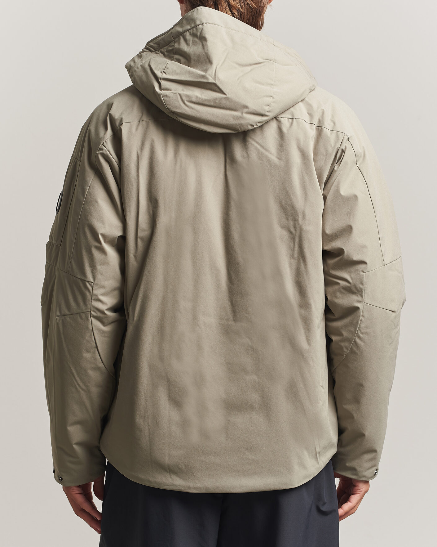 Men | Coats & Jackets | C.P. Company | Pro-Tek Lightweight Padded Hood Jacket Light Grey