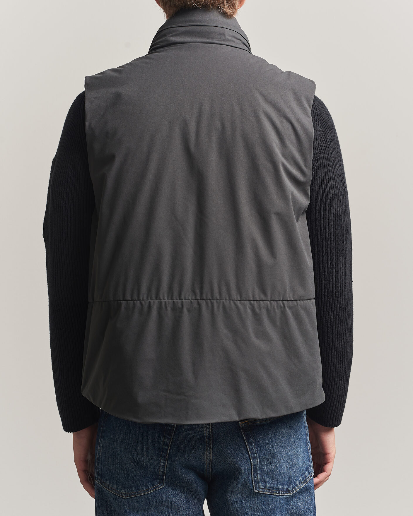 Men | Gilets | C.P. Company | Pro-Tek Lightweight Padded Vest Dark Grey