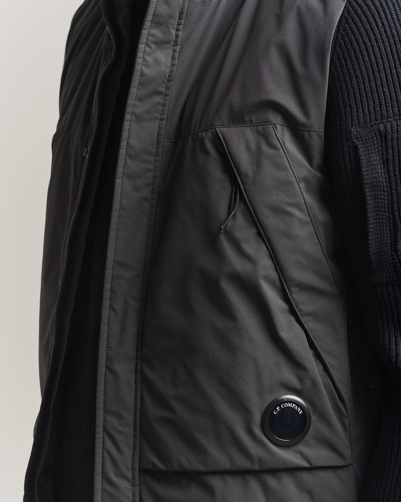 Men | Gilets | C.P. Company | Pro-Tek Lightweight Padded Vest Dark Grey