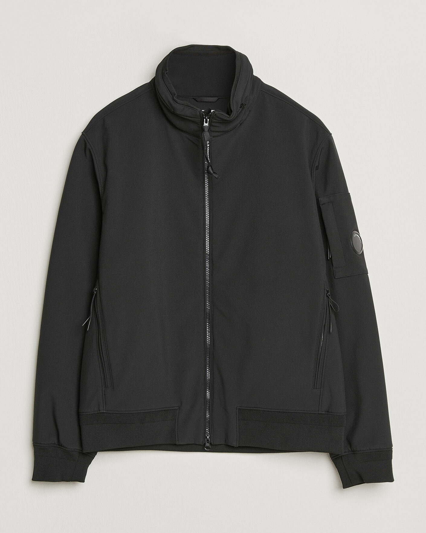 Men | Coats & Jackets | C.P. Company | CP Shell Medium Bomber Jacket Black