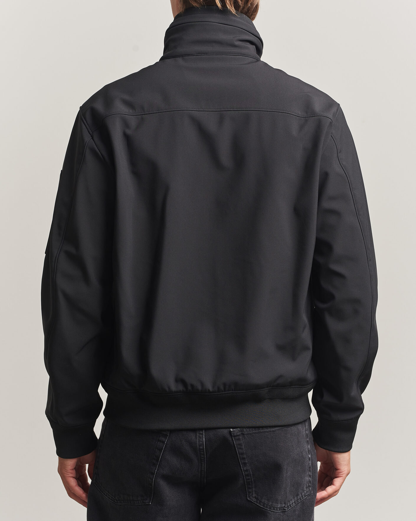 Men | Coats & Jackets | C.P. Company | CP Shell Medium Bomber Jacket Black
