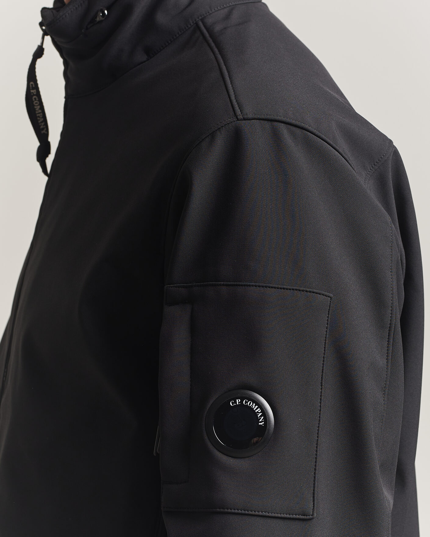 Men | Coats & Jackets | C.P. Company | CP Shell Medium Bomber Jacket Black