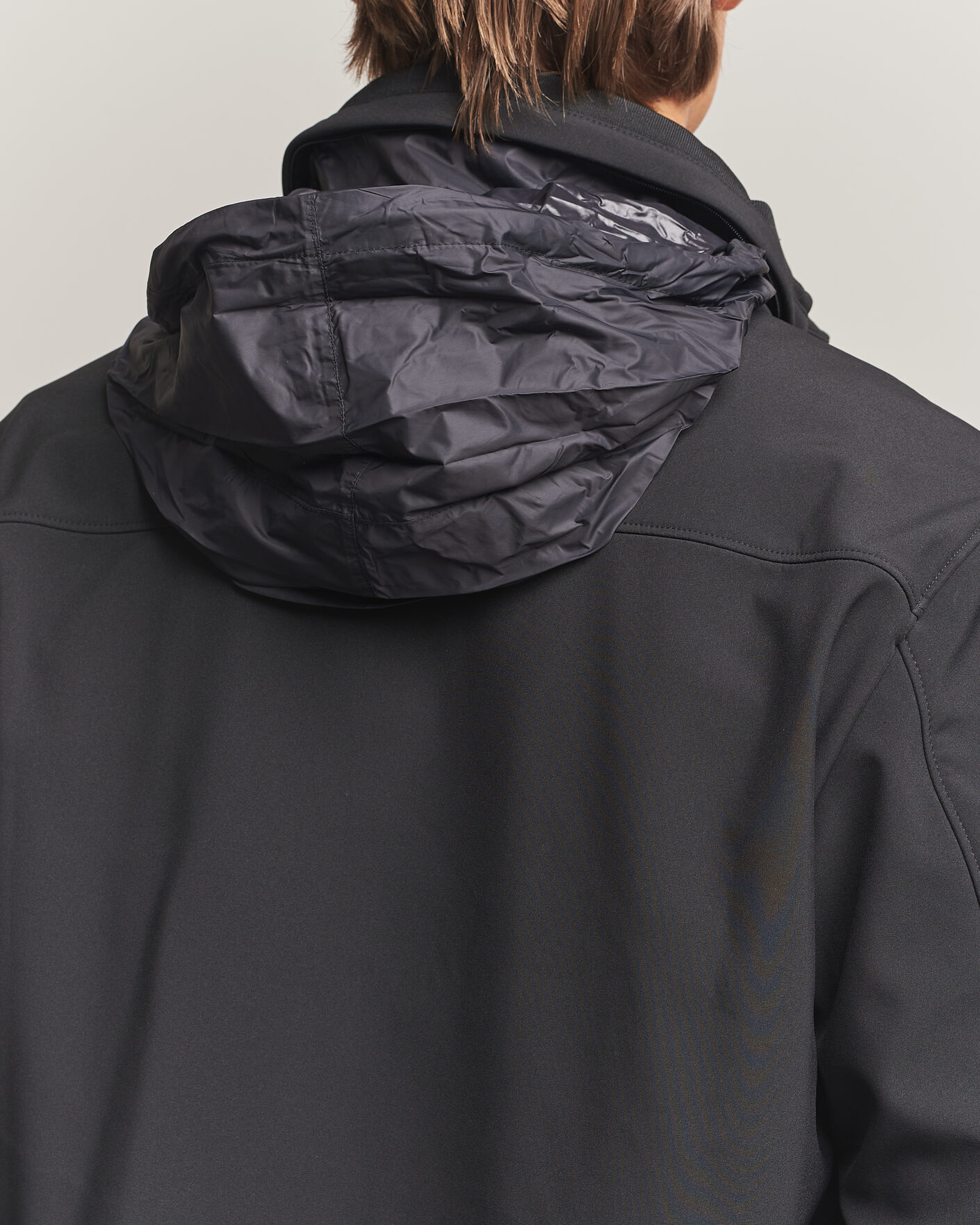 Men | Coats & Jackets | C.P. Company | CP Shell Medium Bomber Jacket Black