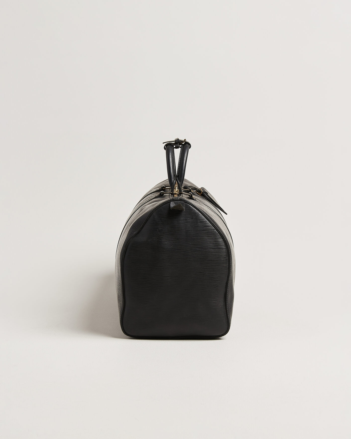 Men | Louis Vuitton Pre-Owned Keepall 50 Epi Leather Black | Louis Vuitton Pre-Owned | Keepall 50 Epi Leather Black