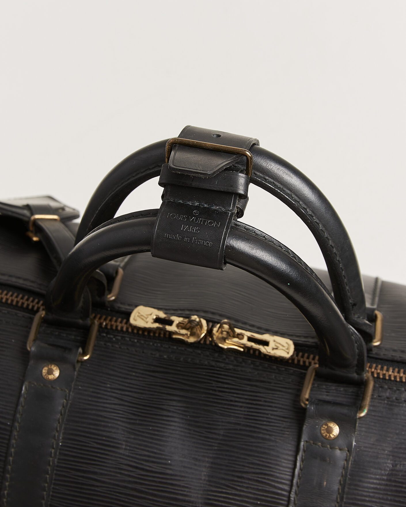 Men | Pre-Owned & Vintage Bags | Louis Vuitton Pre-Owned | Keepall 50 Epi Leather Black