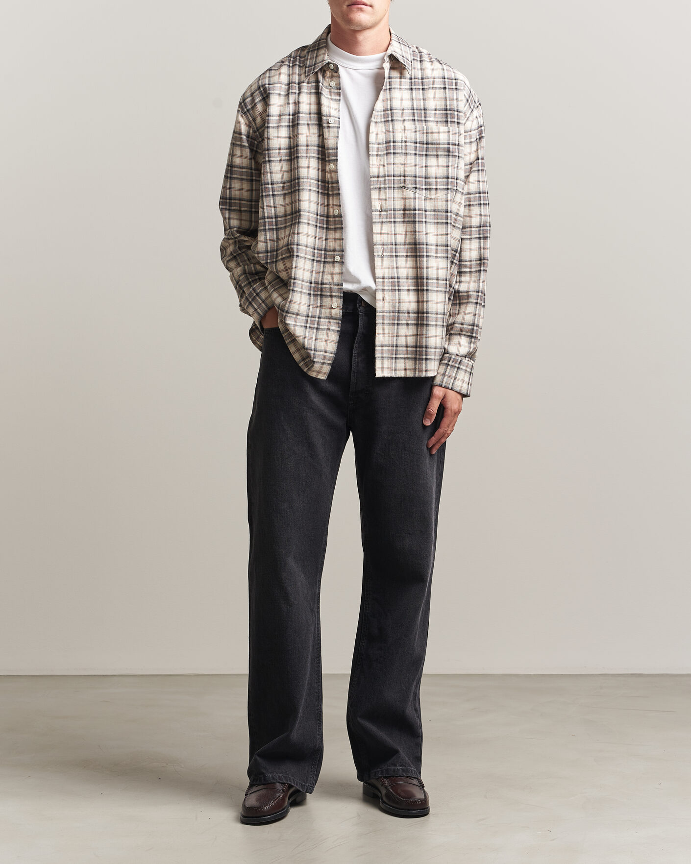 Men | Trousers | Jeanerica | VM009 Vega Jeans Gesso Black